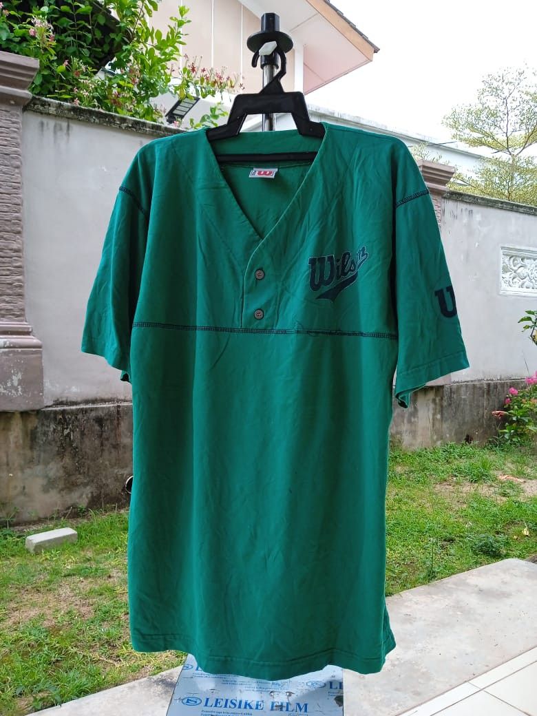 Vintage × Wilson 🔥MAI BELI🔥 VINTAGE WILSON ATHLETIC JERSEY Size US XL / EU 56 / 4 - 1 Thumbnail