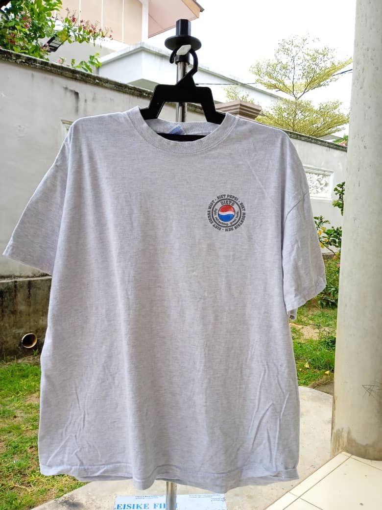 Pepsi × Vintage 🔥MAI BELI🔥 VINTAGE PEPSI DIETS SMALL LOGO TEE'S Size US XL / EU 56 / 4 - 1 Thumbnail