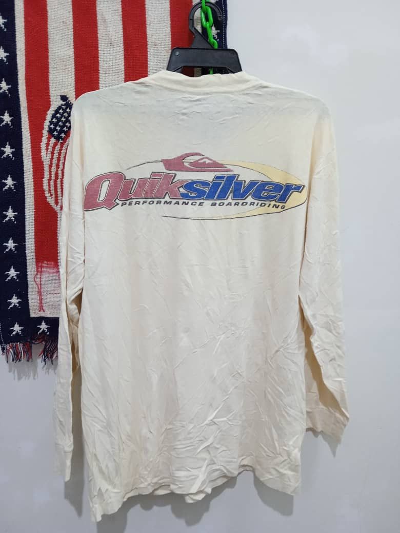 Quiksilver × Vintage 🔥BIN/OFFER🔥VINTAGE L/S QUIKSILVER Size US M / EU 48-50 / 2 - 3 Thumbnail