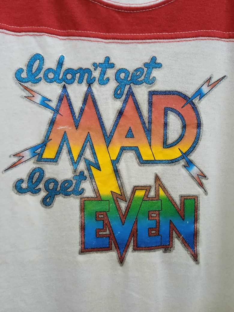 Vintage 🔥BIN/OFFER🔥 VTG 1980 RINGER/RAGLAN TSHIRT Size US XL / EU 56 / 4 - 3 Thumbnail