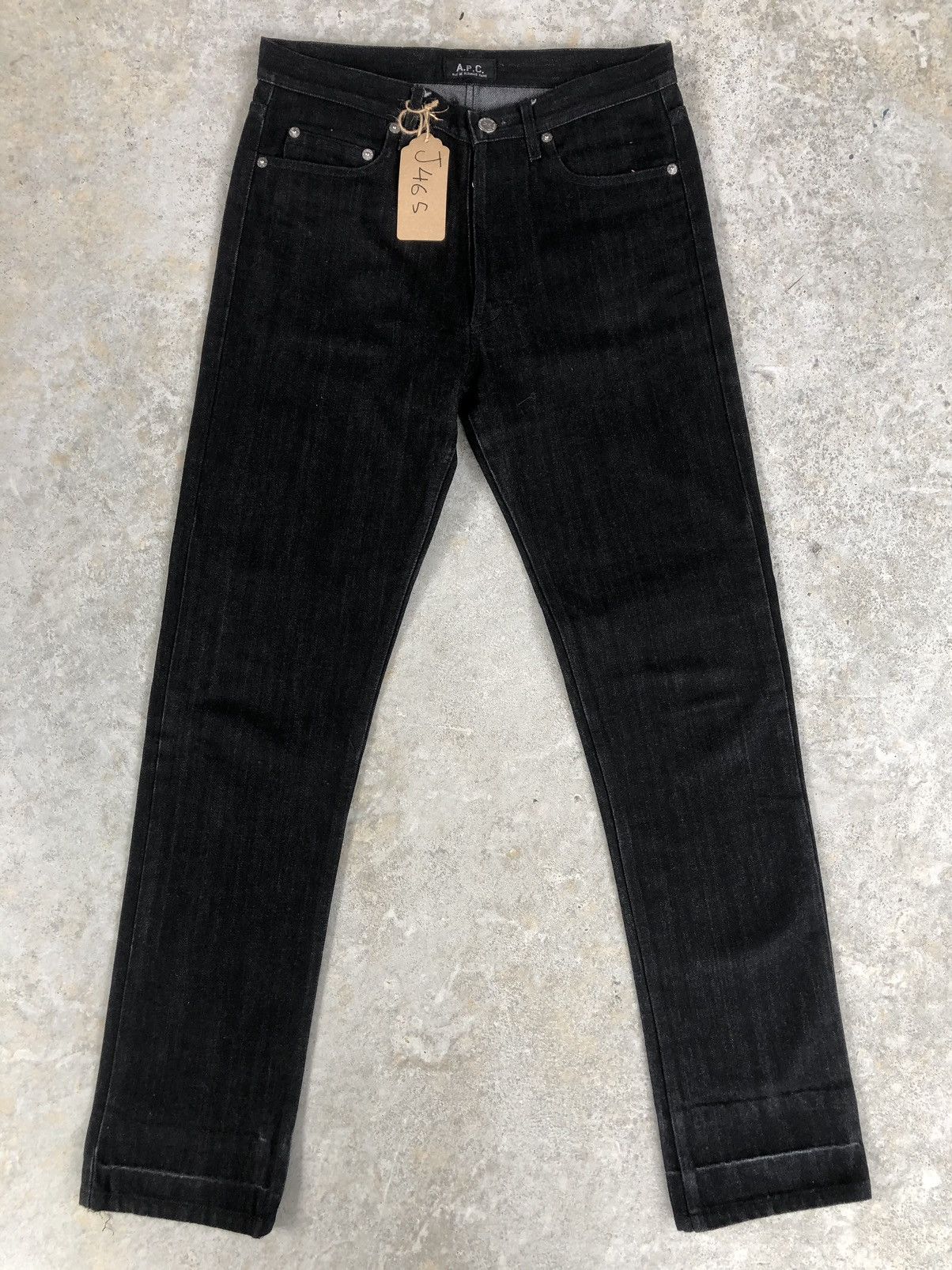 A.P.C Jeans Super Black Made in Japan