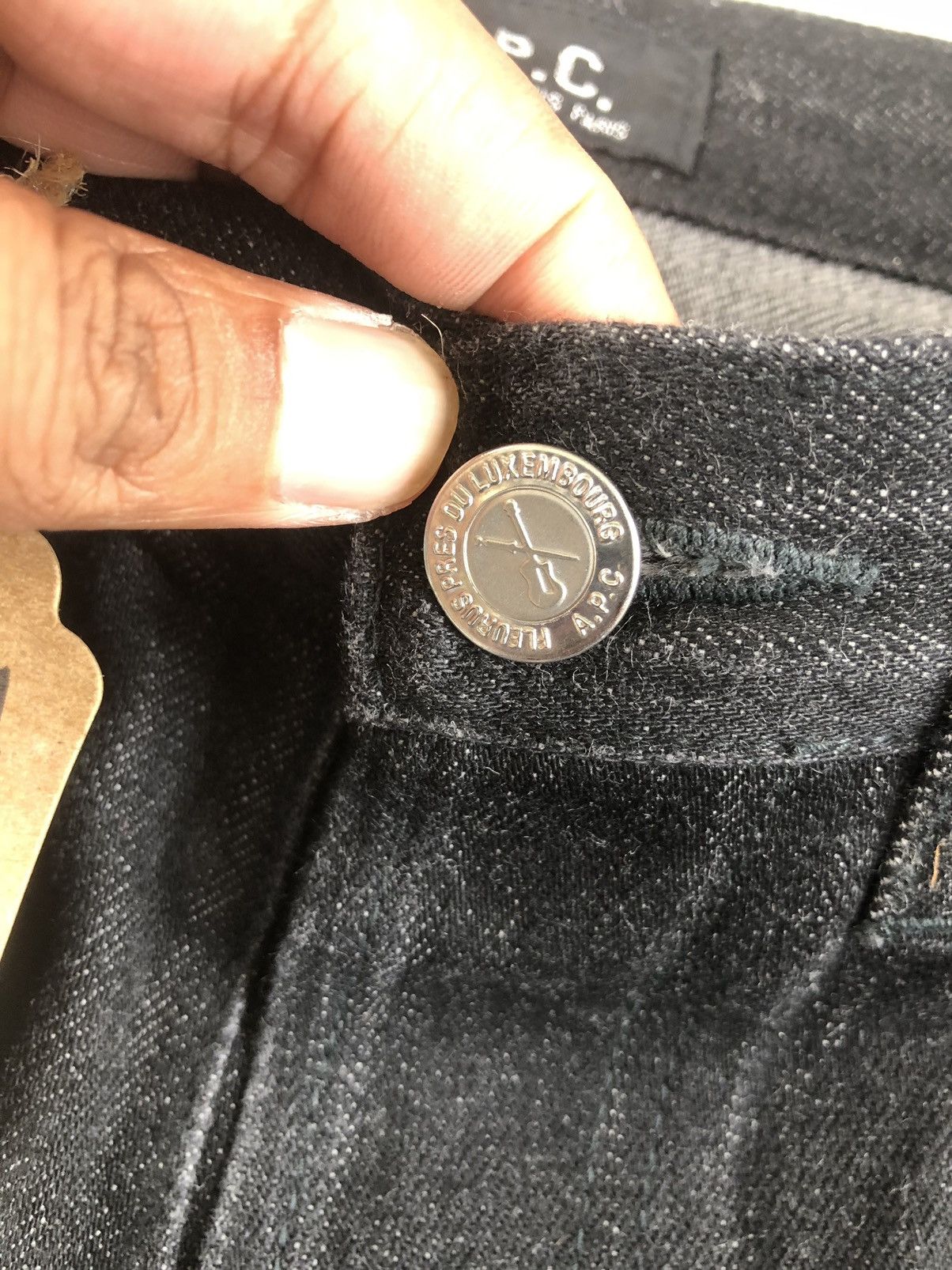 A.P.C. A.P.C Jeans Super Black Made in Japan Size US 30 / EU 46 - 13 Thumbnail