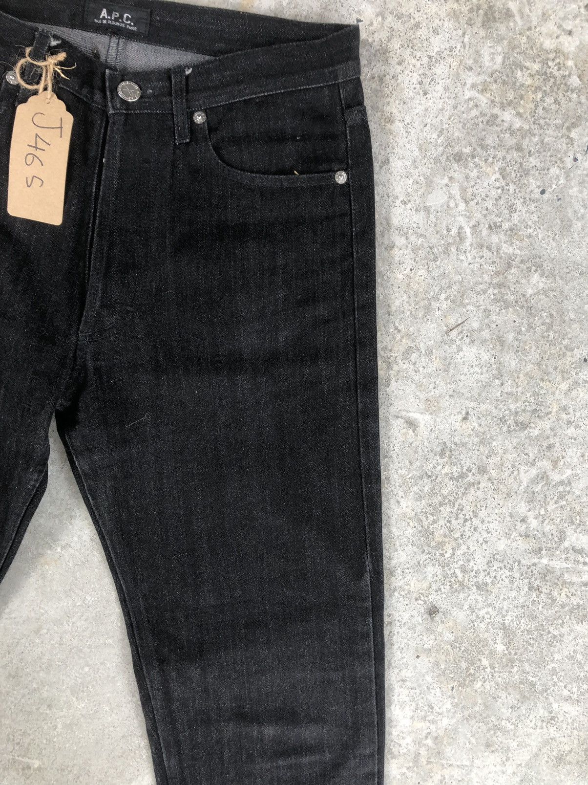 A.P.C. A.P.C Jeans Super Black Made in Japan Size US 30 / EU 46 - 5 Thumbnail