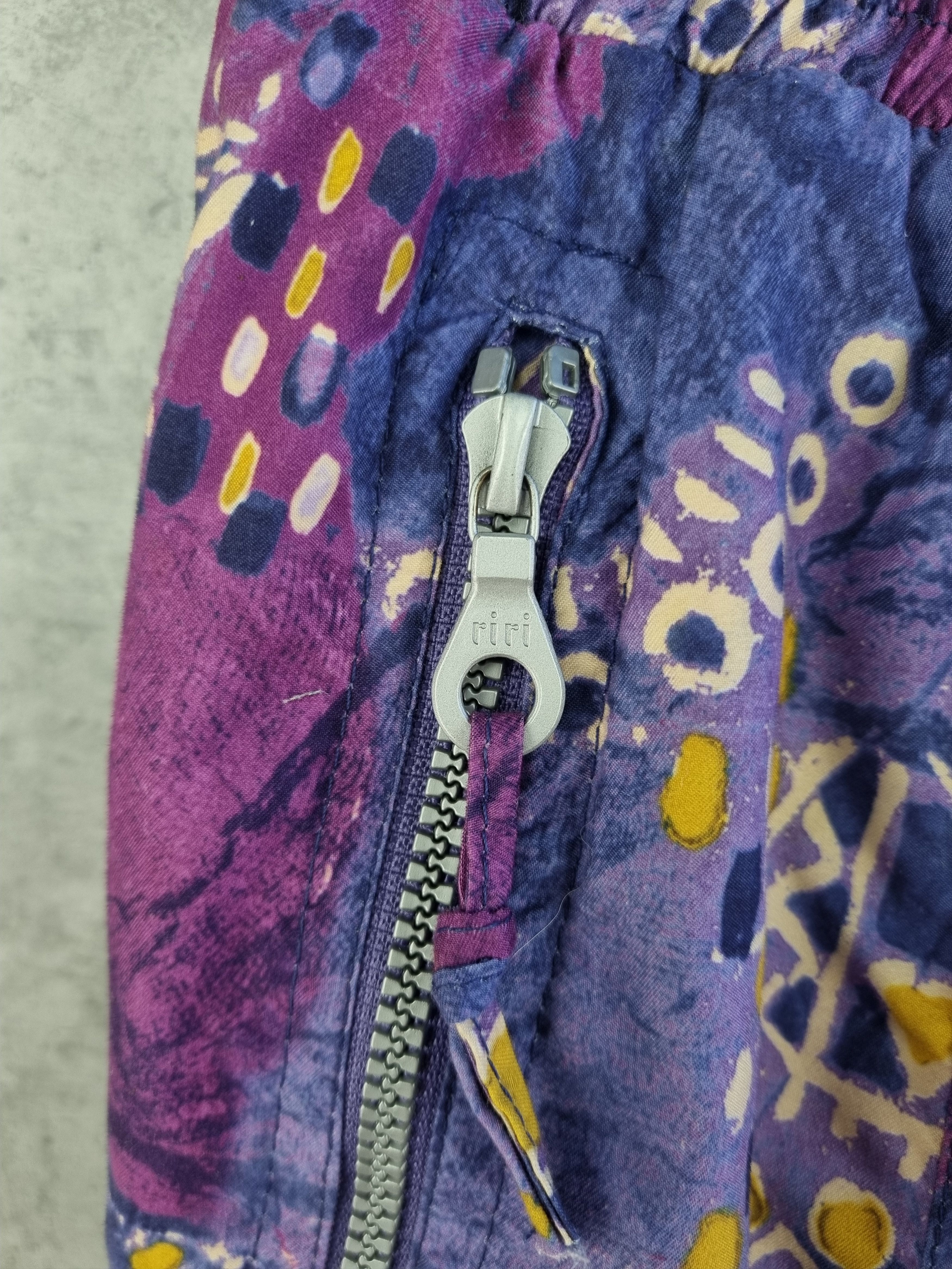 Goretex × Vintage 80s Goretex Psychedelic Art Nylon Ski Hiking Pants Size US 30 / EU 46 - 9 Thumbnail