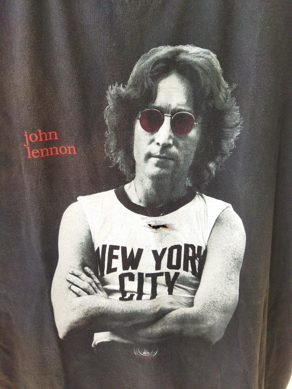 Band Tees × Vintage 🔥RARE🔥 VINTAGE DISTRESSED 1996 JOHN LENNON TSHIRT Size US XL / EU 56 / 4 - 5 Thumbnail