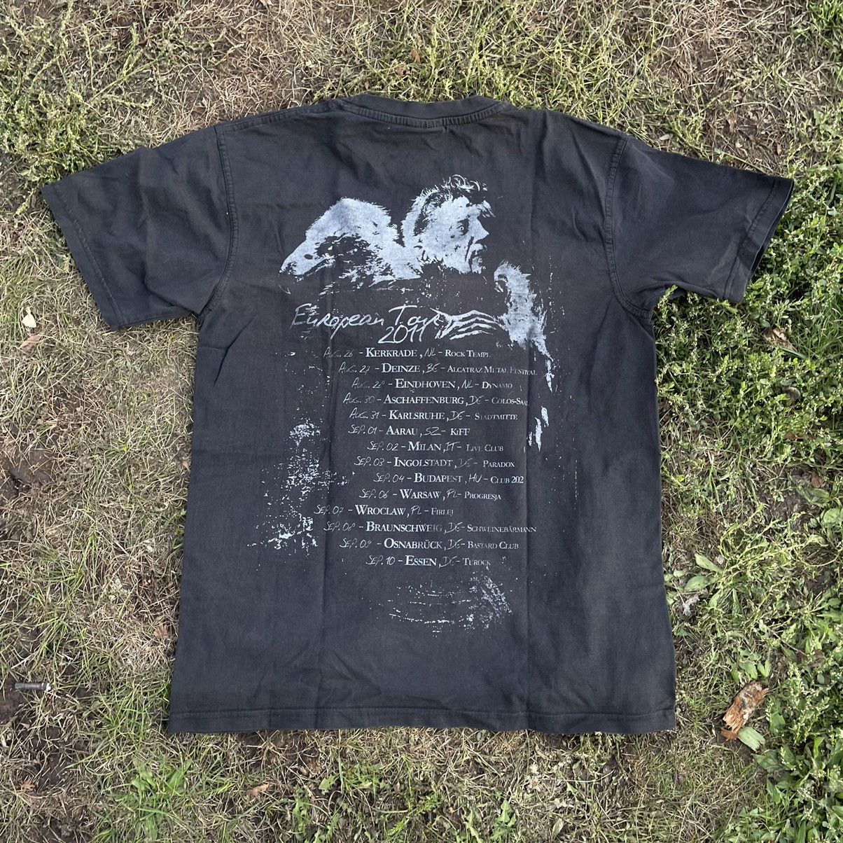 Vintage Vintage Y2K Communic Graphic Tee Dark Horror Grunge Boxy L Size US L / EU 52-54 / 3 - 5 Thumbnail