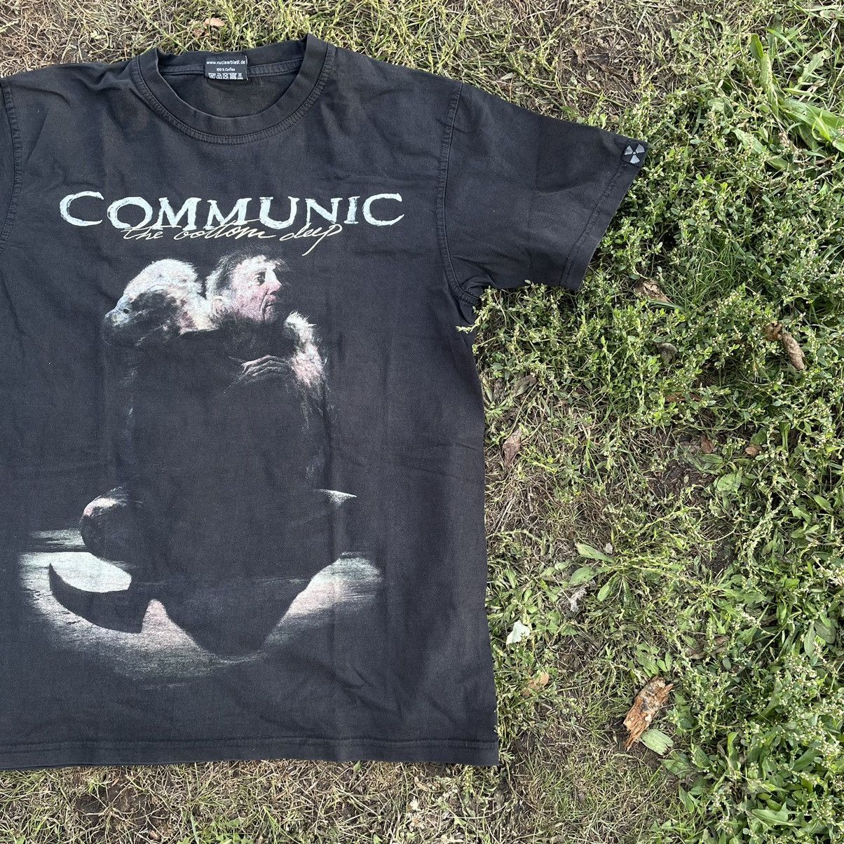 Vintage Vintage Y2K Communic Graphic Tee Dark Horror Grunge Boxy L Size US L / EU 52-54 / 3 - 2 Thumbnail