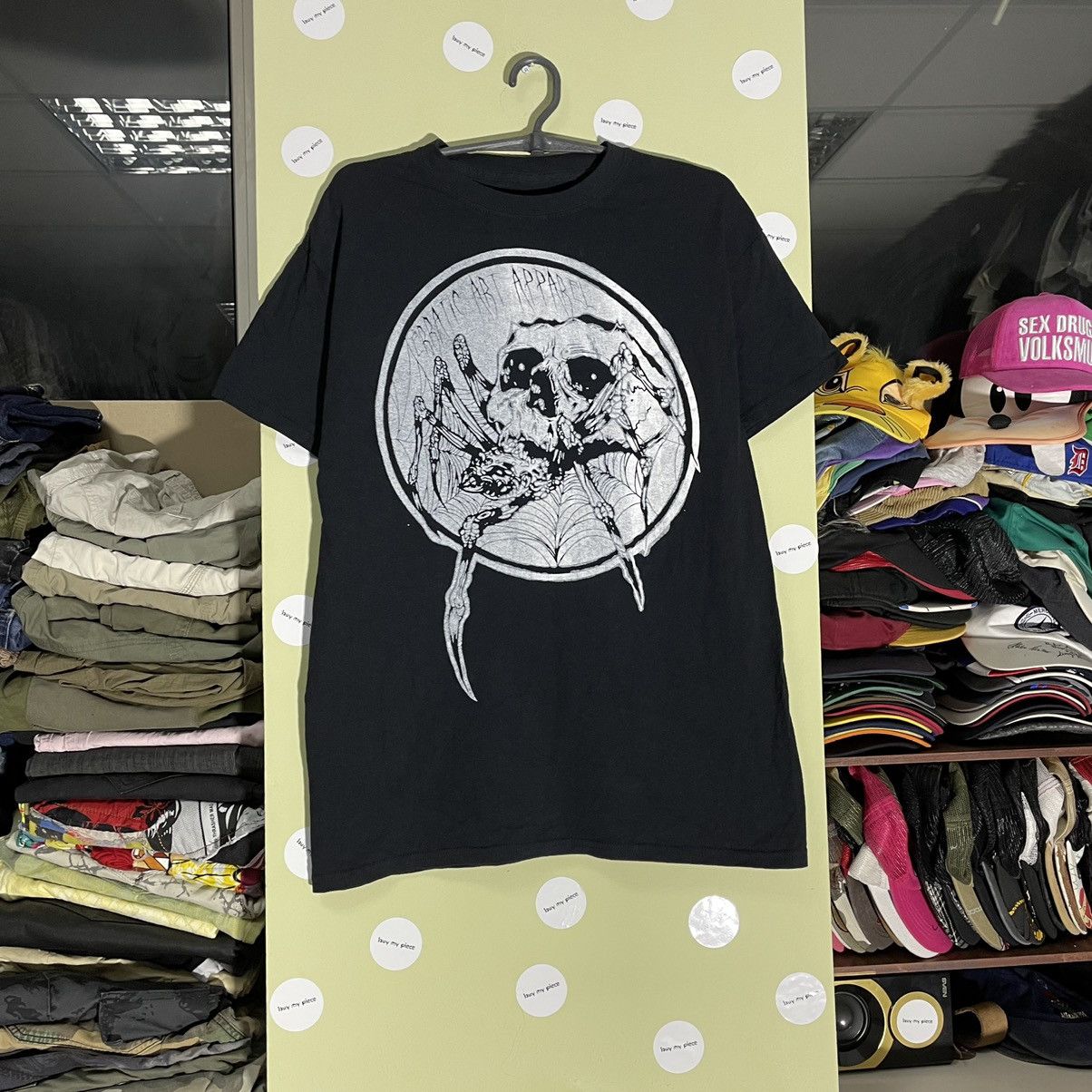 Vintage Vintage Y2K Graphic Tee Skull Horror Print Grunge Streetwear Size US M / EU 48-50 / 2 - 1 Thumbnail