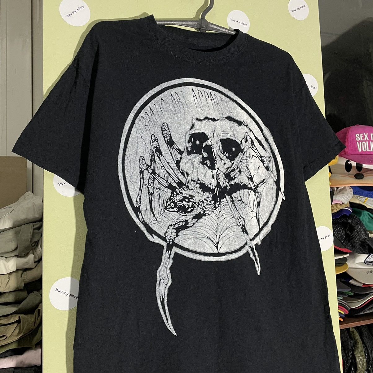 Vintage Vintage Y2K Graphic Tee Skull Horror Print Grunge Streetwear Size US M / EU 48-50 / 2 - 4 Thumbnail