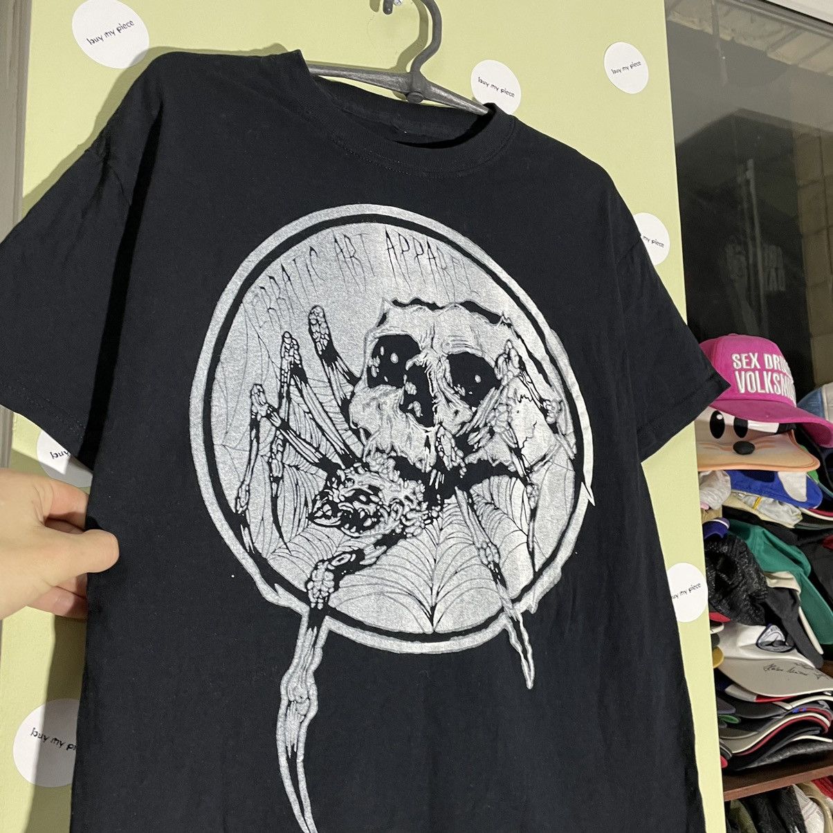 Vintage Vintage Y2K Graphic Tee Skull Horror Print Grunge Streetwear Size US M / EU 48-50 / 2 - 5 Thumbnail