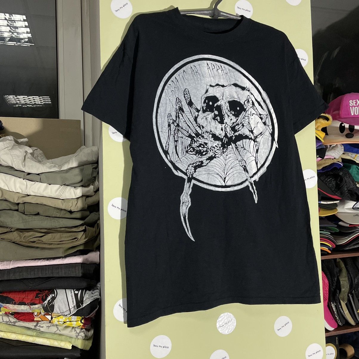 Vintage Vintage Y2K Graphic Tee Skull Horror Print Grunge Streetwear Size US M / EU 48-50 / 2 - 3 Thumbnail