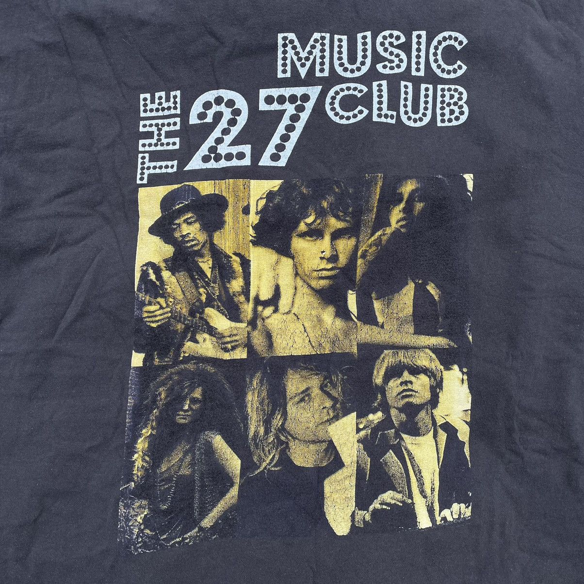 Vintage Vintage Y2K Faded Black Graphic Band Tee Horror Print Swag M Size US M / EU 48-50 / 2 - 4 Thumbnail