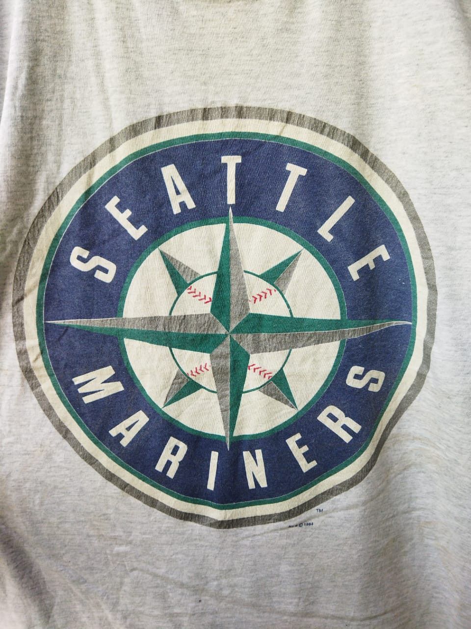 MLB × Salem Sportswear × Vintage 🔥RARE🔥VINTAGE SEATTLE MARINERS MLB TSHIRT Size US XL / EU 56 / 4 - 2 Thumbnail