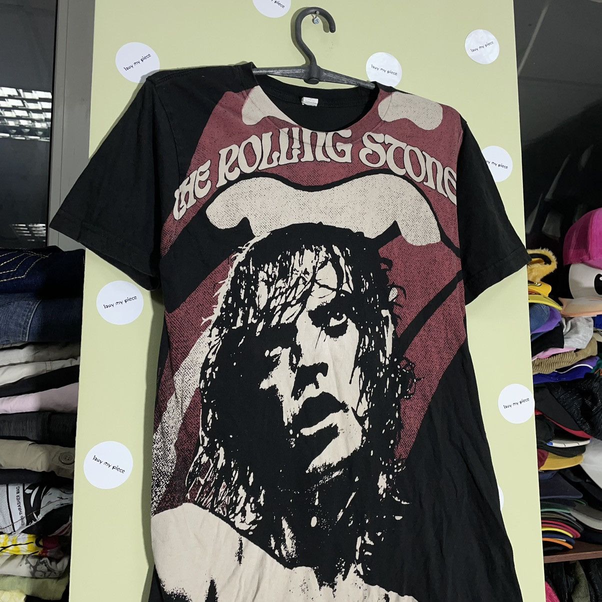 Band Tees Vintage Y2K The Rolling Stones Tee Face Weed Band Tour Rock Size US M / EU 48-50 / 2 - 4 Thumbnail
