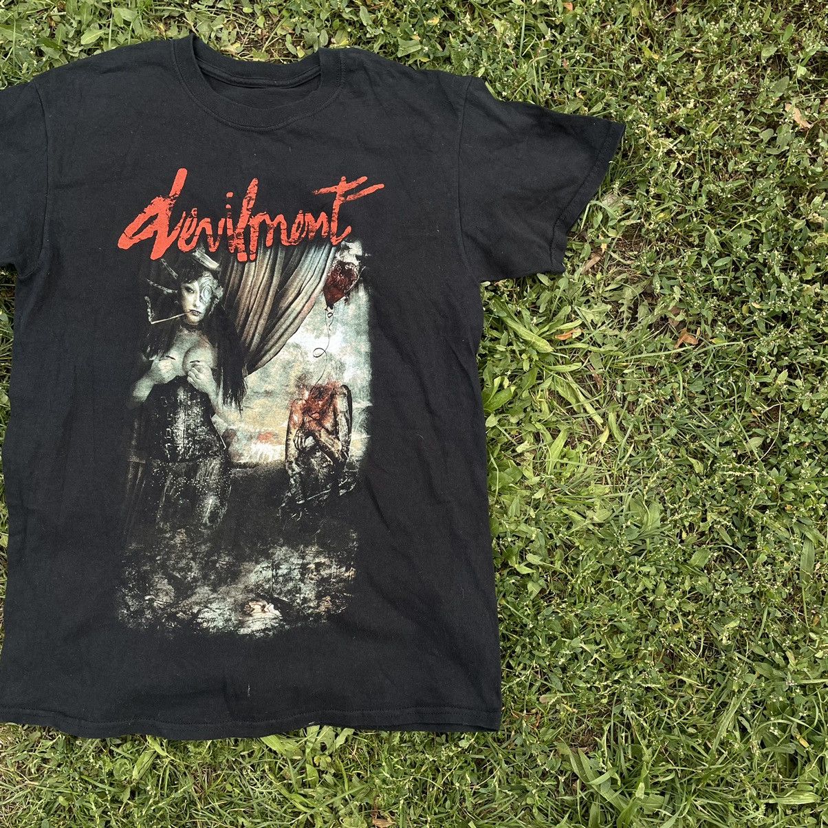 Band Tees Vintage Y2K Devilment Death God Skulls Band Horror Face Size US M / EU 48-50 / 2 - 2 Thumbnail