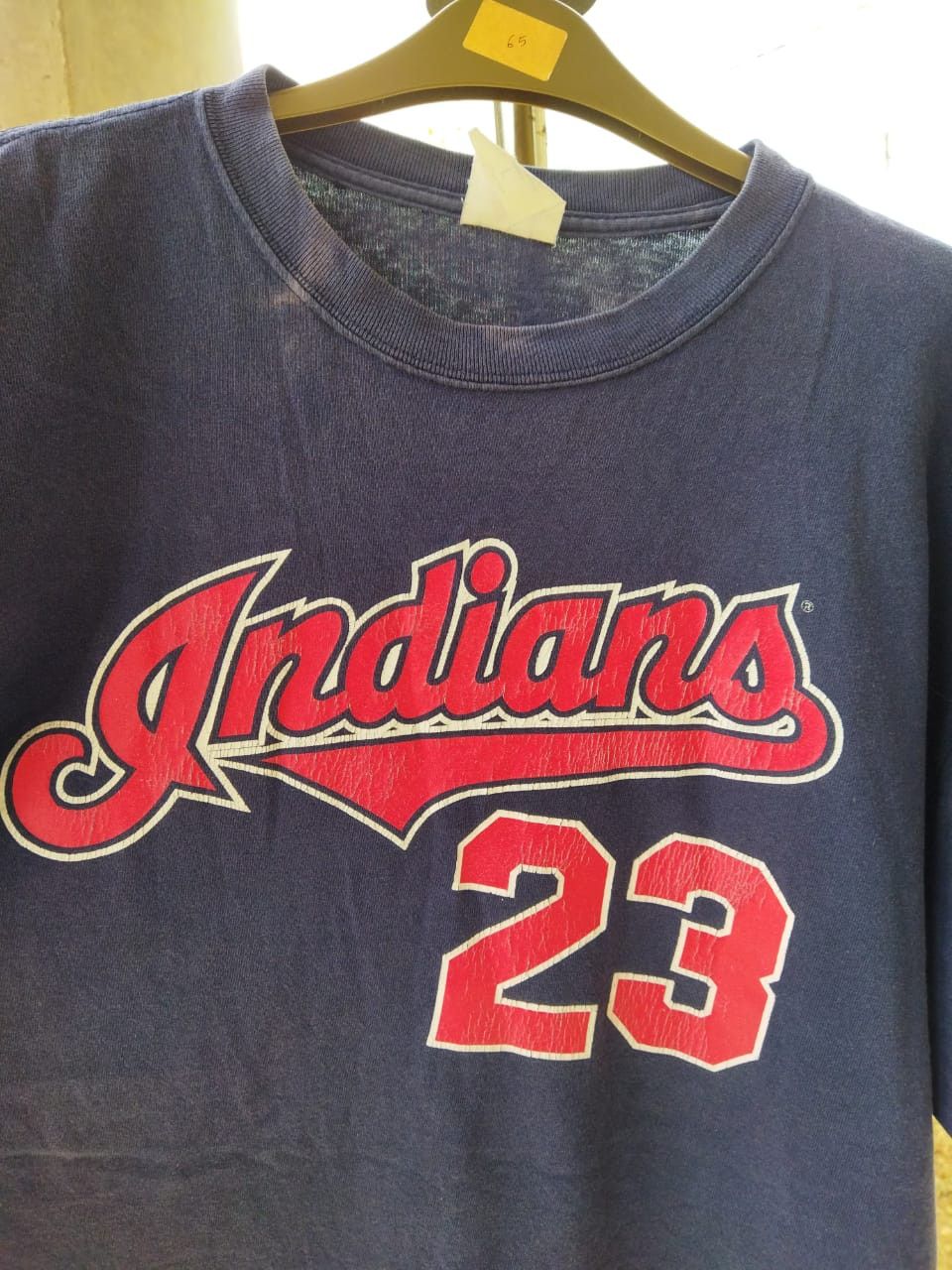 MLB × Vintage 🔥AUTO STEAL🔥VTG INDIANS JUSTICE23 MLB Size US L / EU 52-54 / 3 - 7 Thumbnail