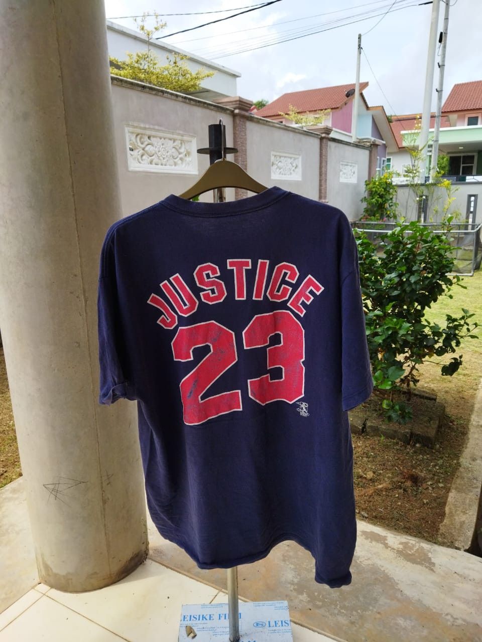 MLB × Vintage 🔥AUTO STEAL🔥VTG INDIANS JUSTICE23 MLB Size US L / EU 52-54 / 3 - 6 Thumbnail