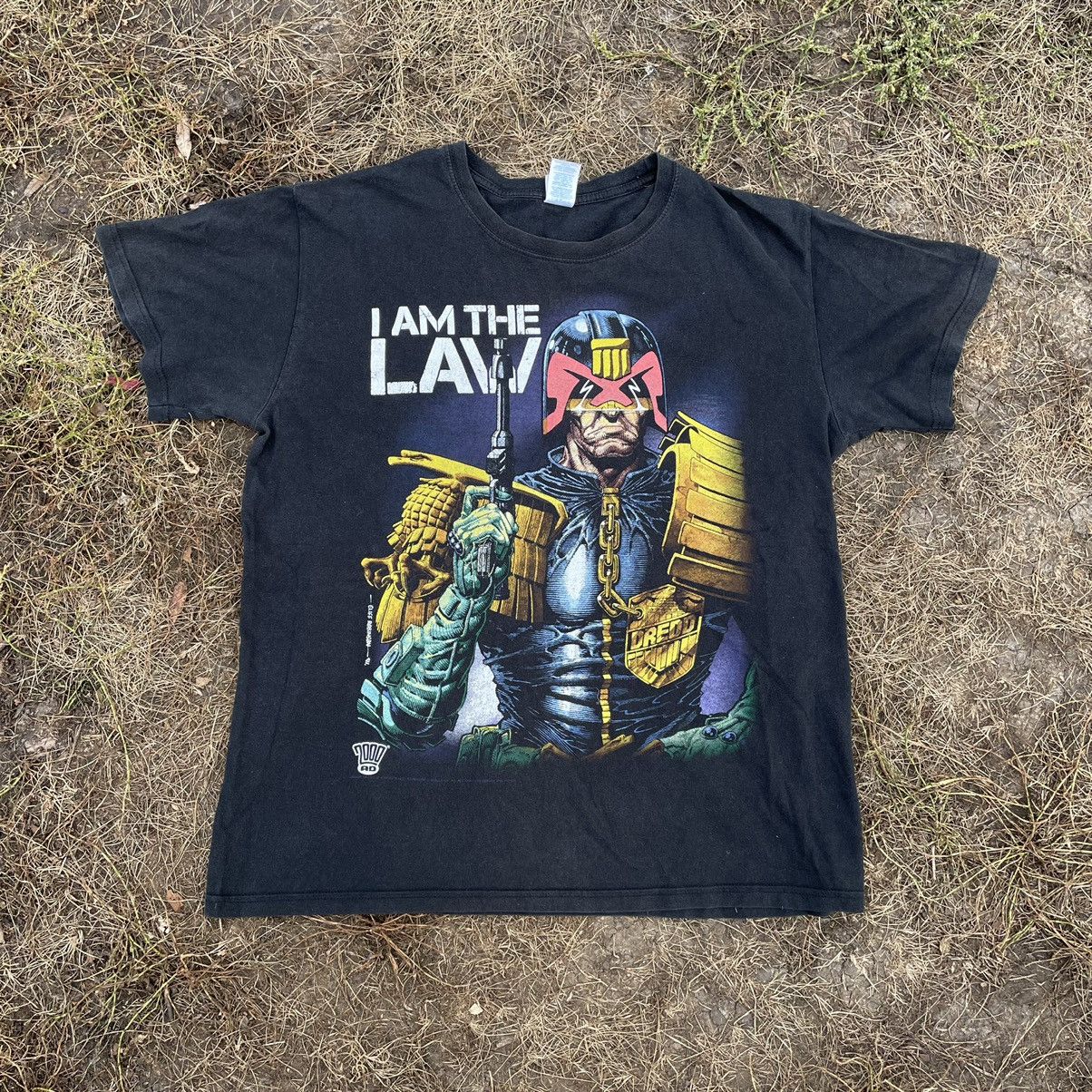 Cartoon Network Vintage Y2K I Am The Law Anima Face Tee Art Streetwear Size US M / EU 48-50 / 2 - 1 Thumbnail