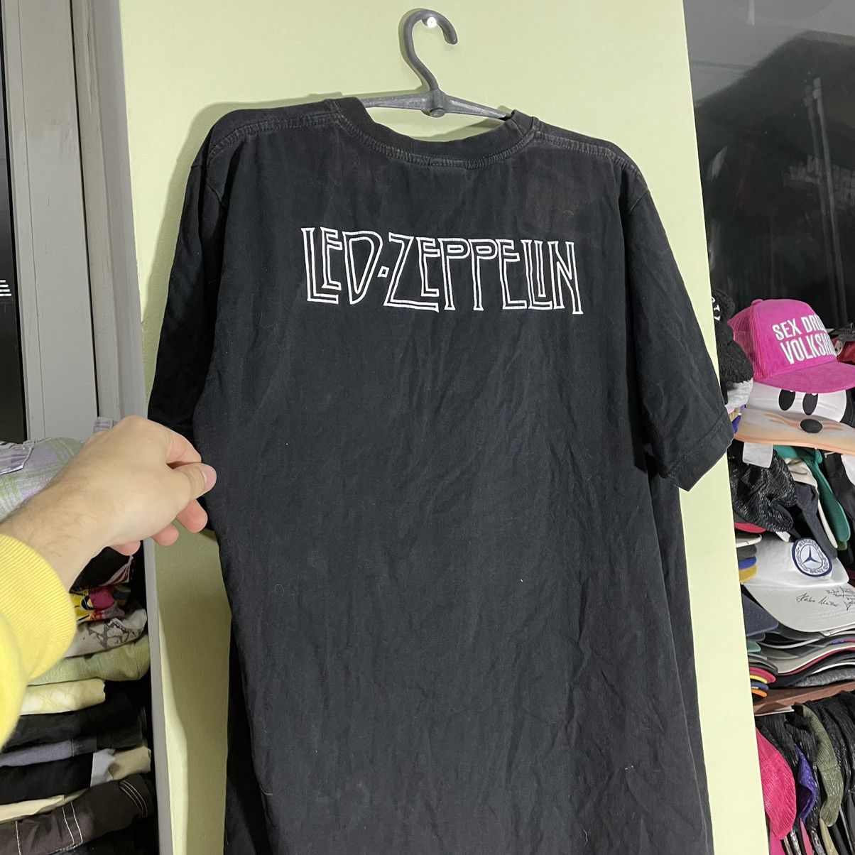 Vintage Vintage 90s Led Zeppelin Graphic Tee Band Streetwear Grunge Size US L / EU 52-54 / 3 - 6 Thumbnail