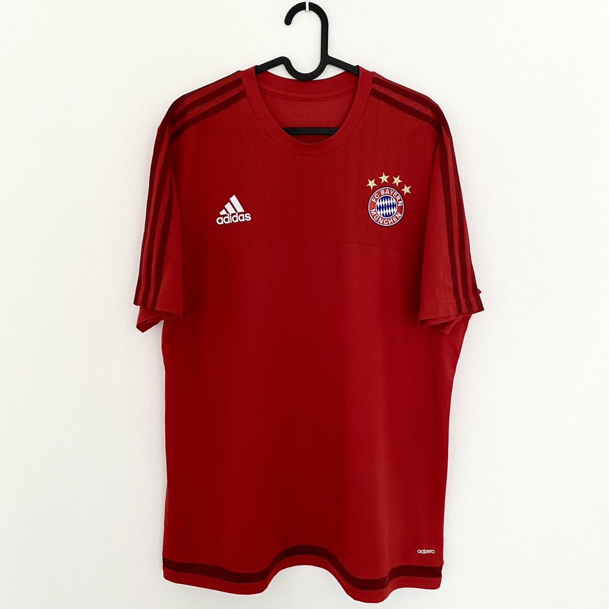 Adidas 2015 2016 Bayern Munich Player Issue Adizero Soccer Jersey Size US XL / EU 56 / 4 - 2 Thumbnail