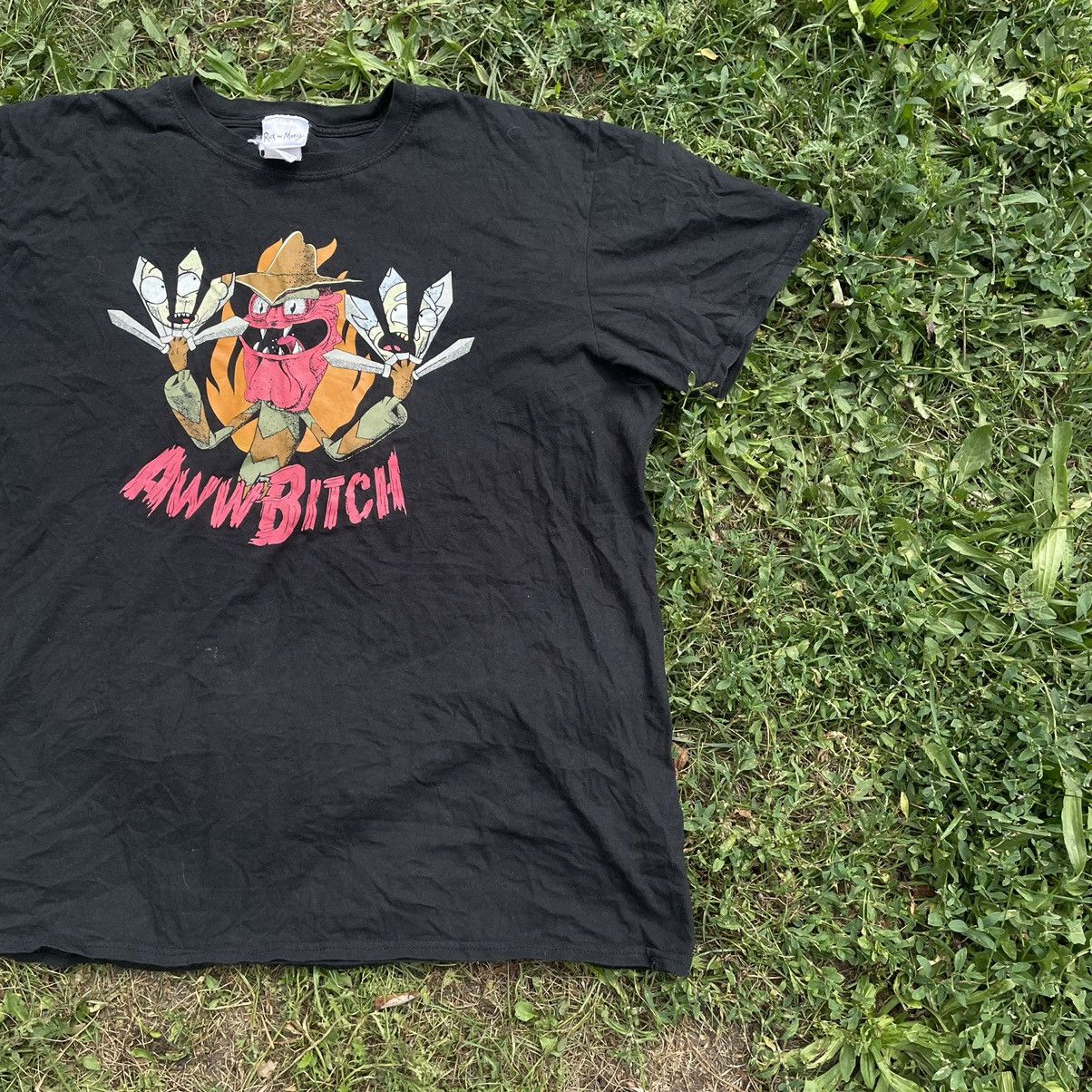 Vintage Vintage Y2K Graphic Tee Horror Face Humor Skate Baggy XL Size US XL / EU 56 / 4 - 3 Thumbnail
