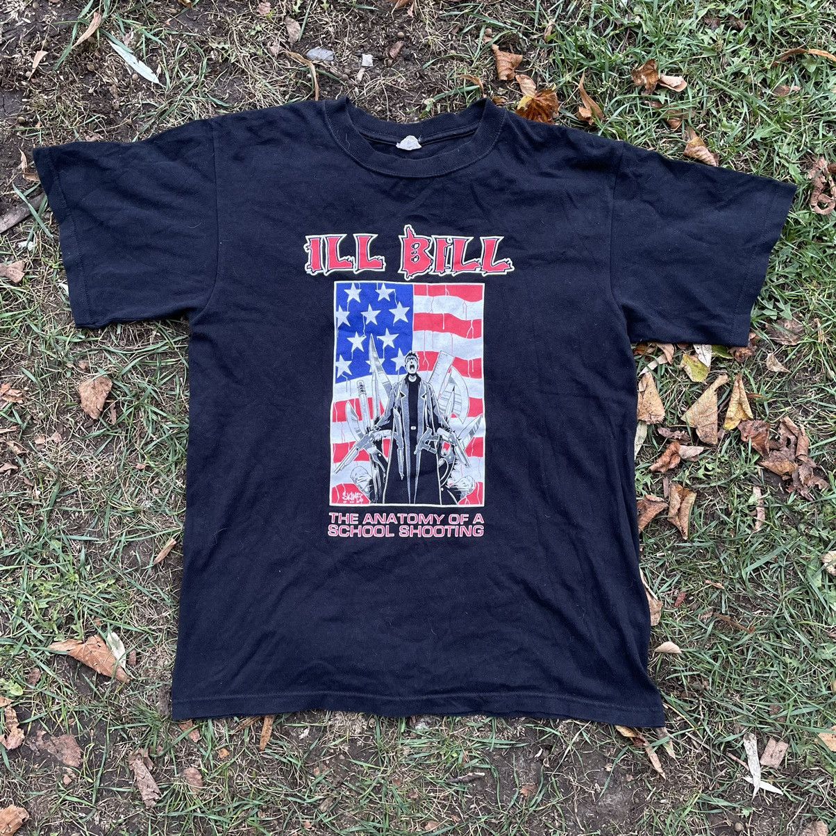 Vintage Vintage 90s Ill Bill Graphic Tee Sun Faded Streetwear Boxy L Size US L / EU 52-54 / 3 - 1 Thumbnail
