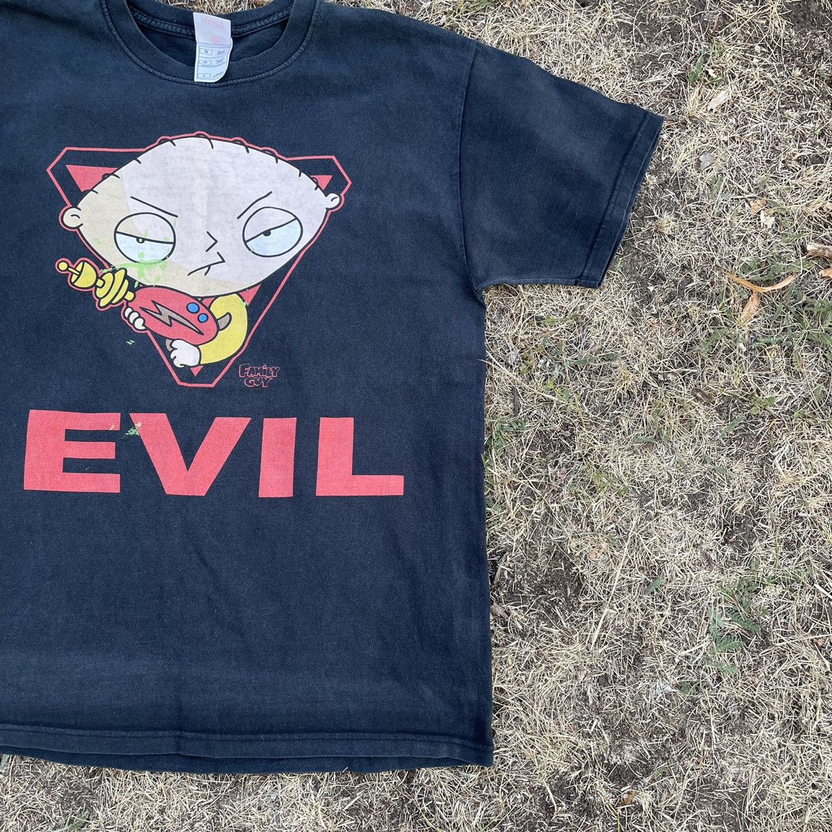 Vintage Vintage 90s Graphic Tee Evil Cat Humor Skate Grunge Washed L Size US L / EU 52-54 / 3 - 3 Thumbnail