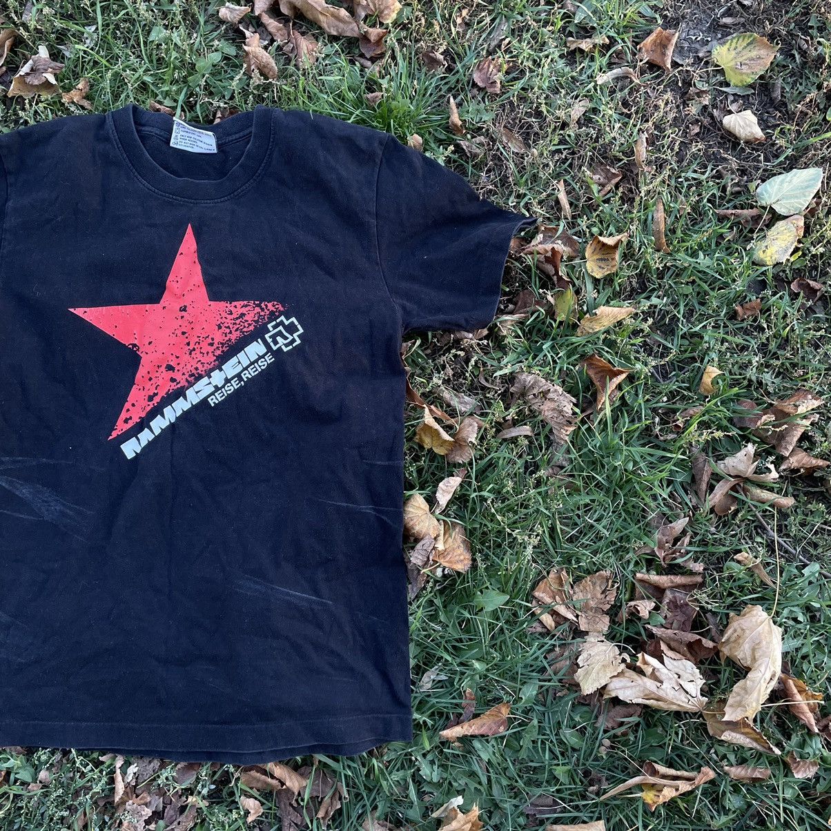 Band Tees Vintage Y2K Rammstein Horror Print Band Rock Streetwear Size US M / EU 48-50 / 2 - 2 Thumbnail
