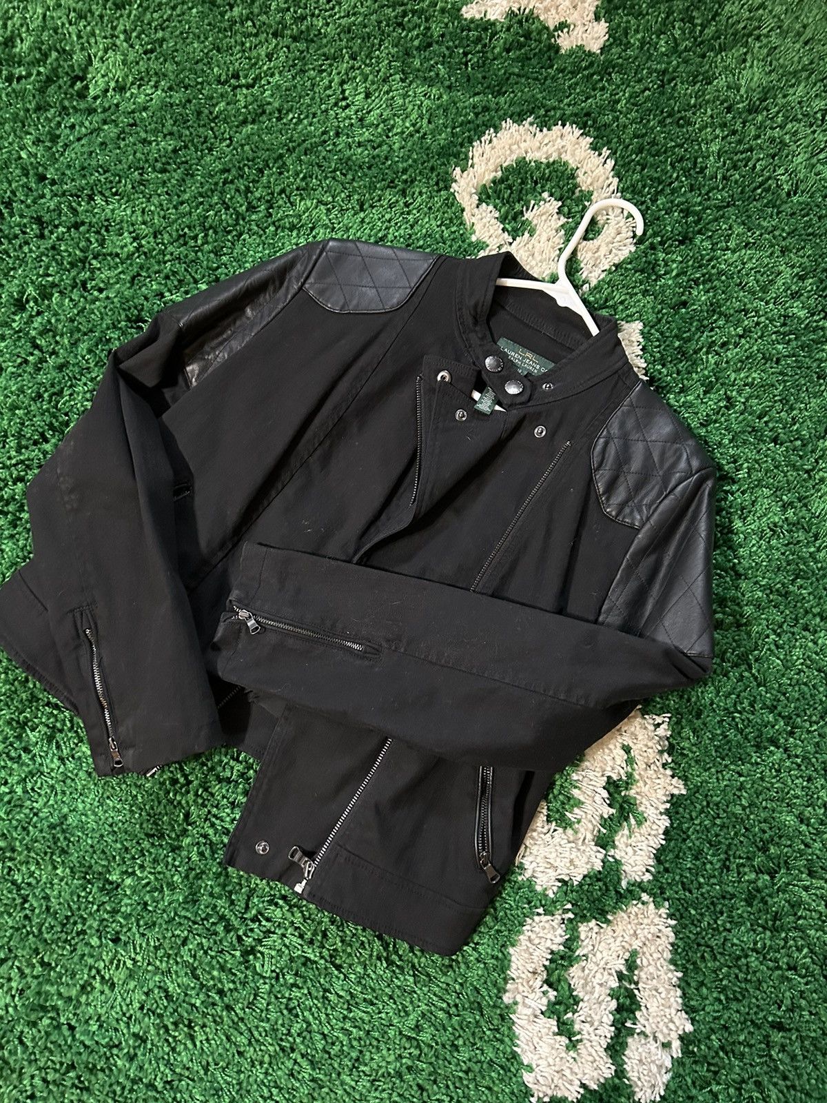 image of Polo Ralph Lauren x Vintage Ralph Laurent Jacket in Black, Women's (Size Large)