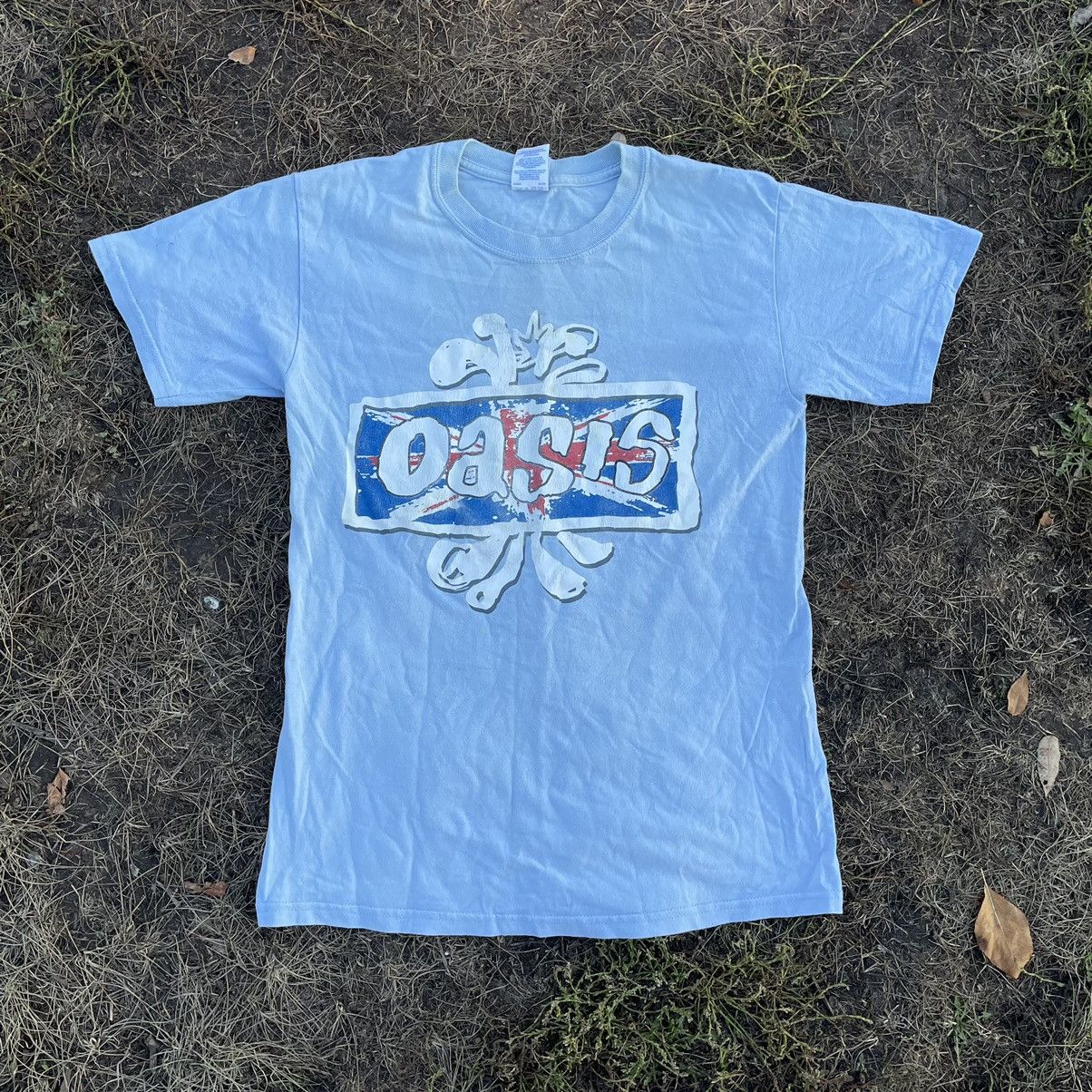 Vintage Vintage Y2K Oasis Sun Faded Graphic Tee Streetwear Cropped M Size US M / EU 48-50 / 2 - 1 Thumbnail