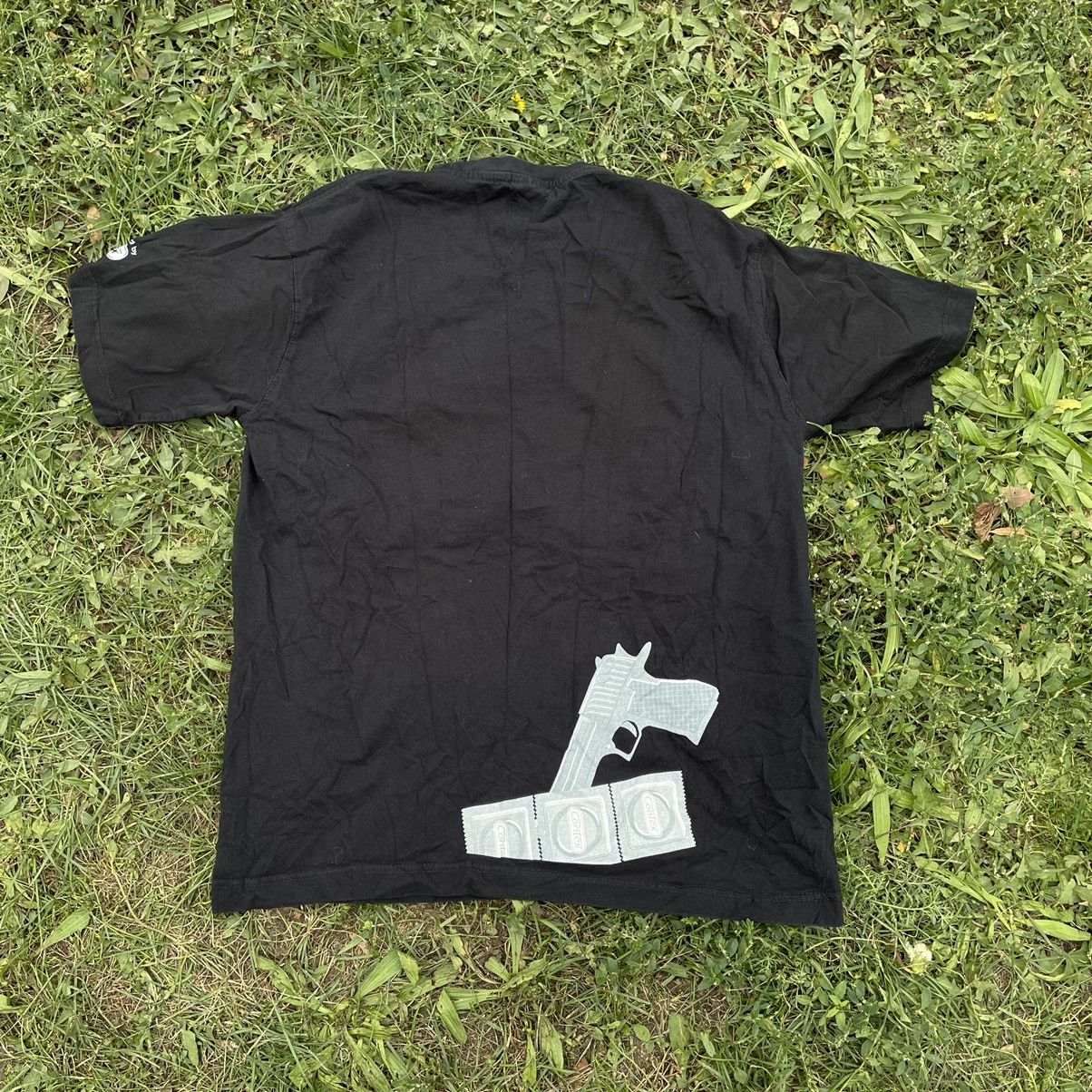 Vintage Vintage Y2K Graphic Tee Sex Mafia Humor Print Black Rave M Size US M / EU 48-50 / 2 - 5 Thumbnail