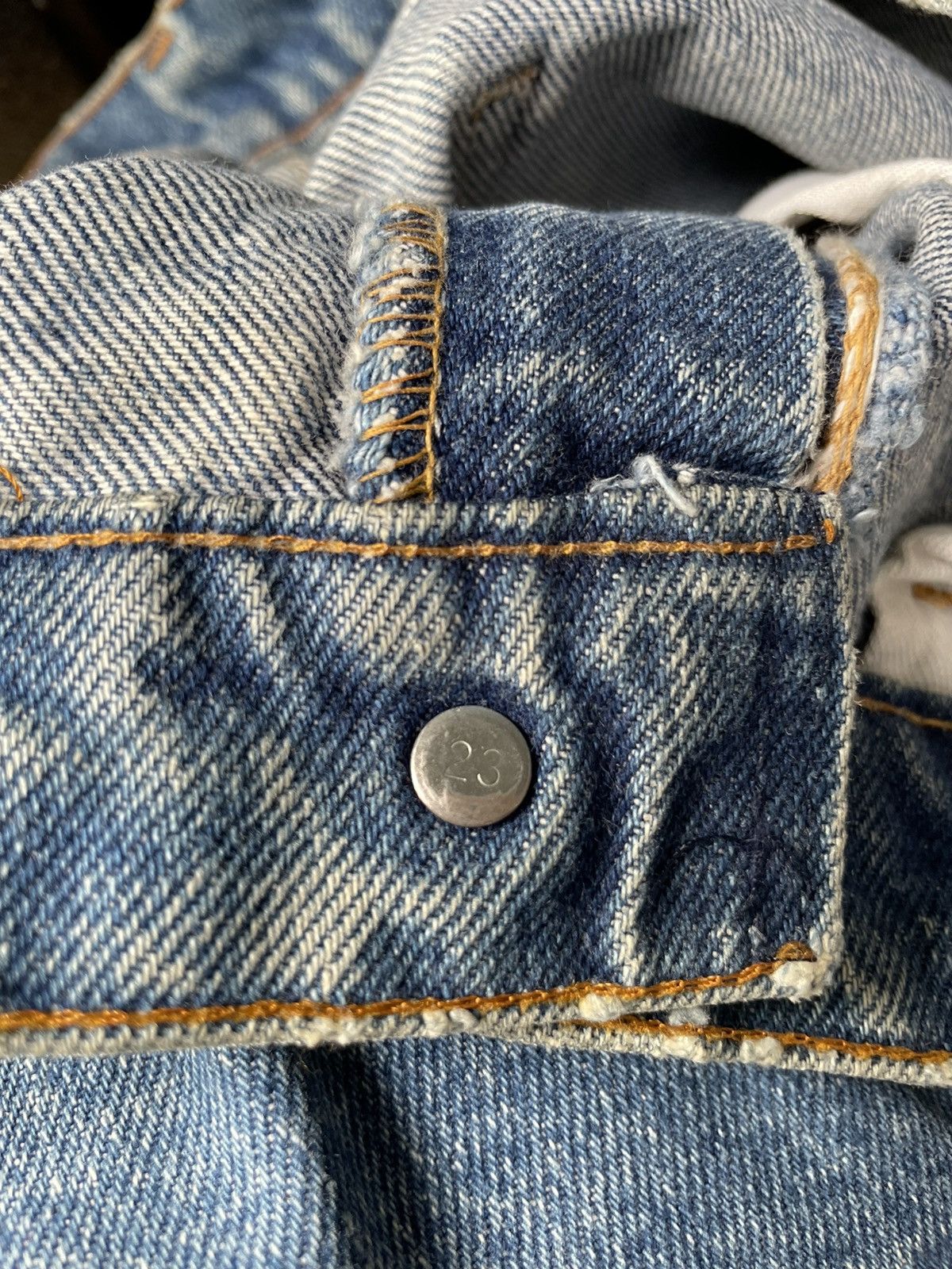 Levi's Vintage Clothing Vintage 70s Levi’s Orange Tab Flare Jeans Size US 34 / EU 50 - 14 Thumbnail