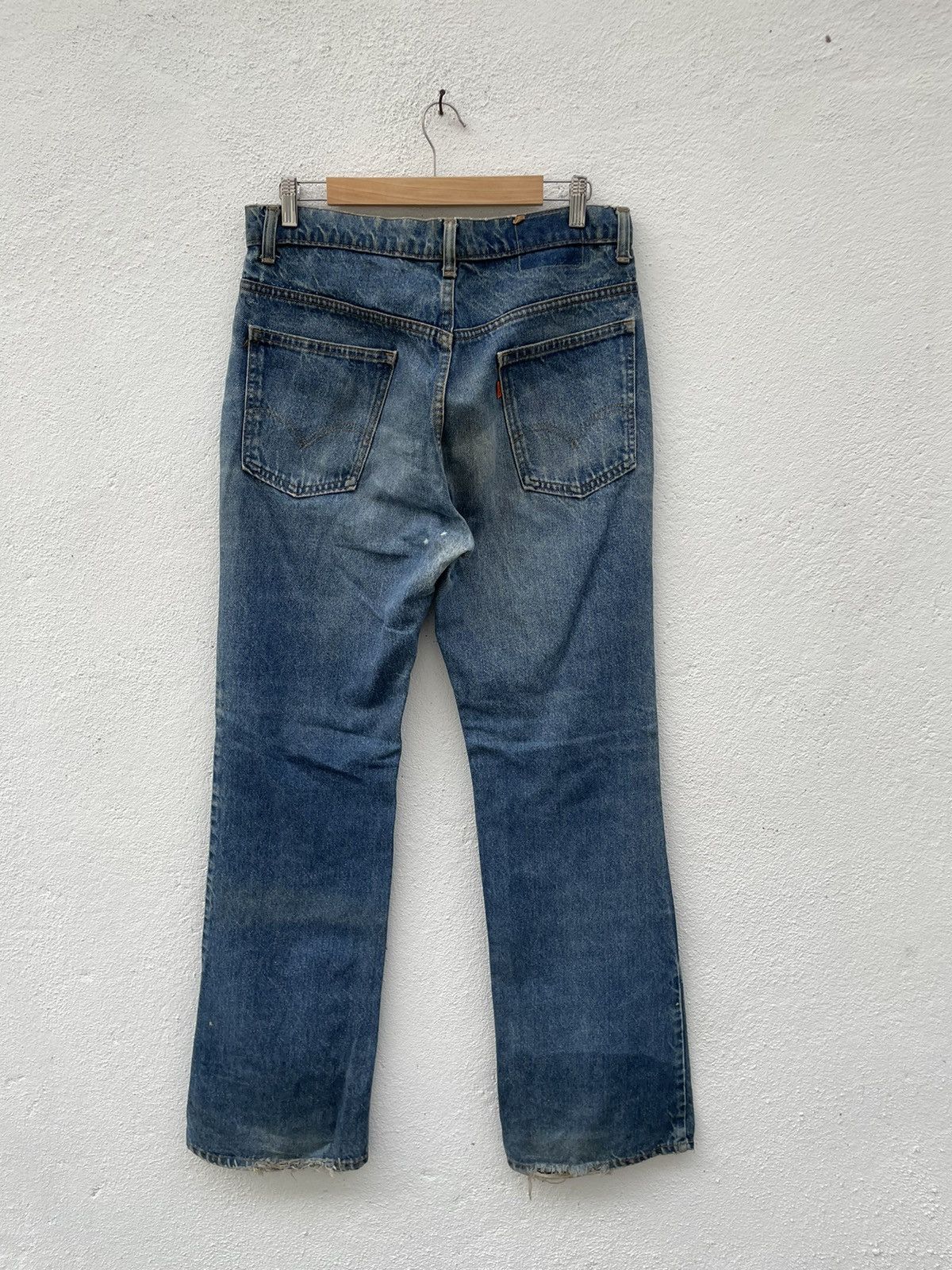 Levi's Vintage Clothing Vintage 70s Levi’s Orange Tab Flare Jeans Size US 34 / EU 50 - 7 Thumbnail