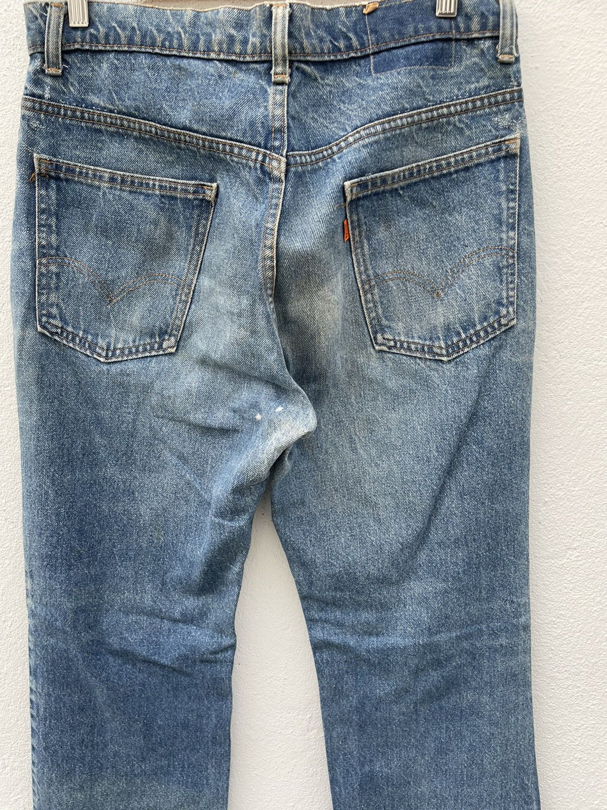 Levi's Vintage Clothing Vintage 70s Levi’s Orange Tab Flare Jeans Size US 34 / EU 50 - 9 Thumbnail