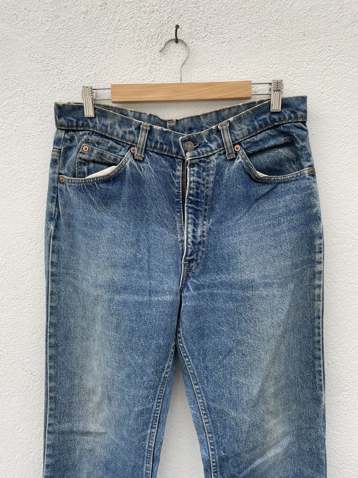 Levi's Vintage Clothing Vintage 70s Levi’s Orange Tab Flare Jeans Size US 34 / EU 50 - 2 Thumbnail