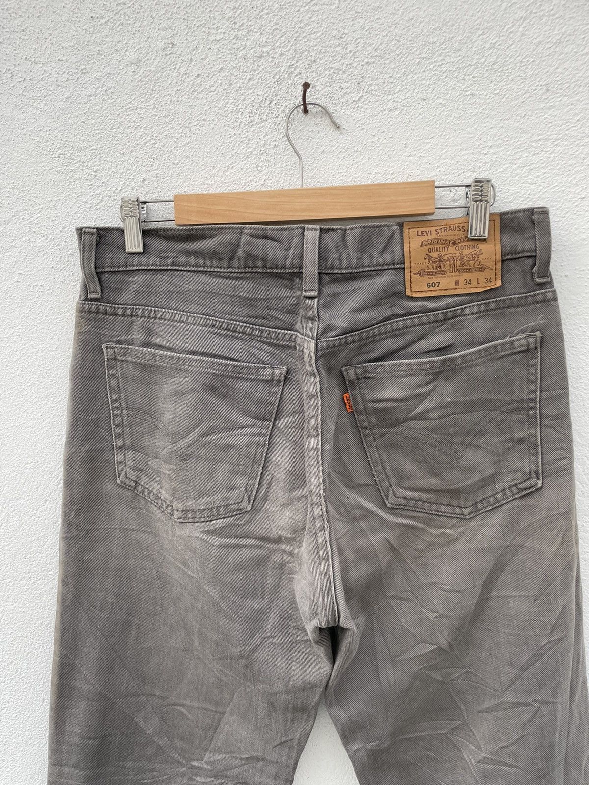 Levi's Levis 607 Made In Japan Orange Tab Jeans Size US 34 / EU 50 - 7 Thumbnail