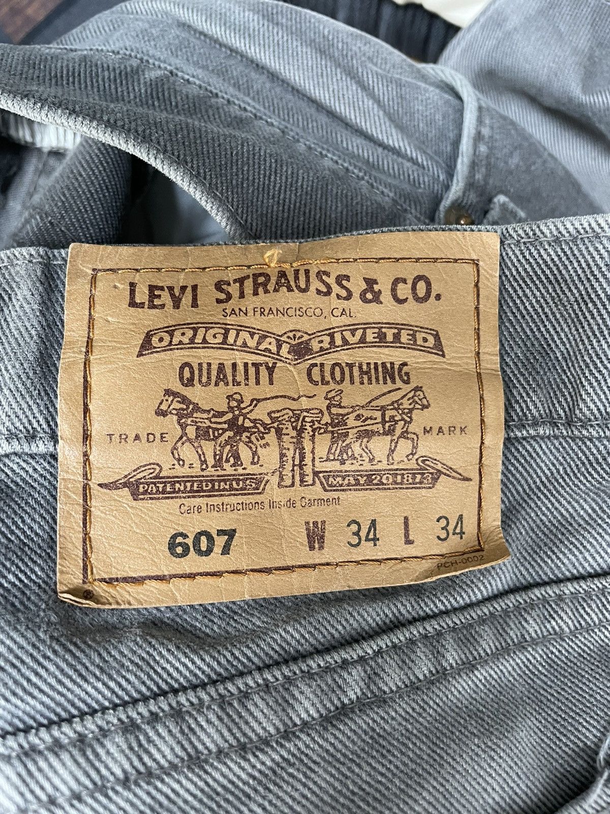 Levi's Levis 607 Made In Japan Orange Tab Jeans Size US 34 / EU 50 - 11 Thumbnail