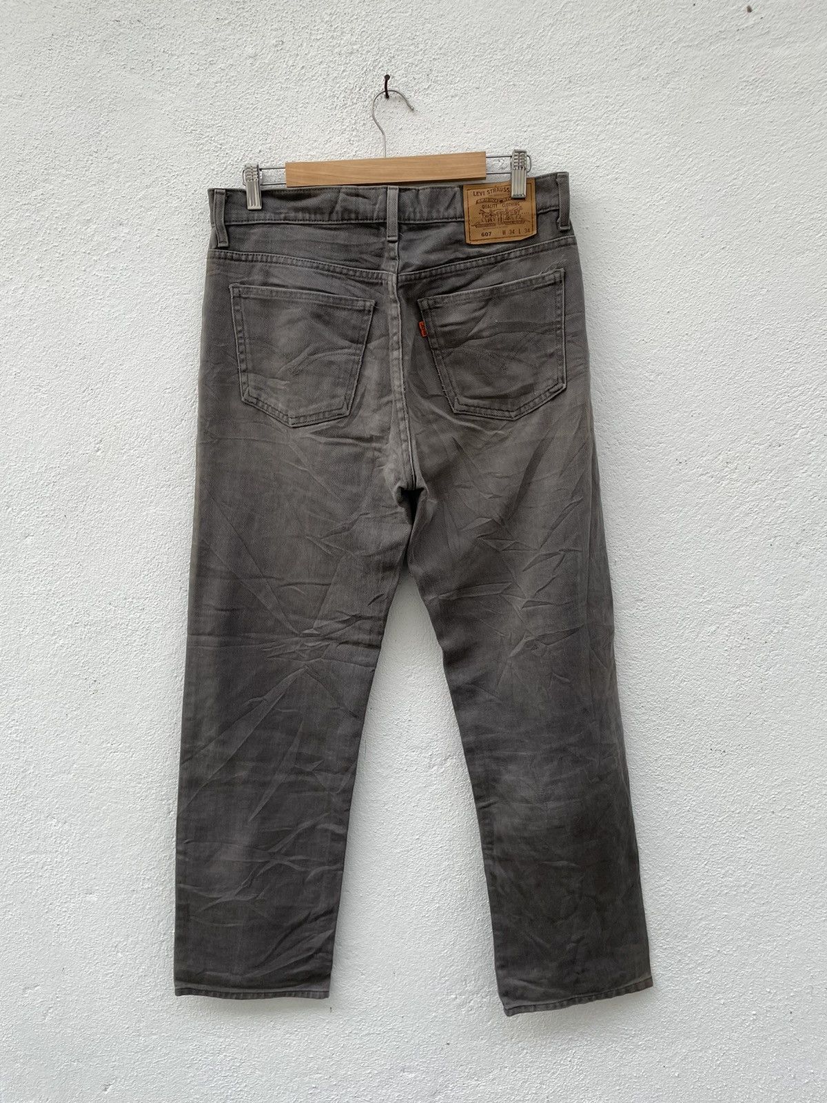 Levi's Levis 607 Made In Japan Orange Tab Jeans Size US 34 / EU 50 - 6 Thumbnail