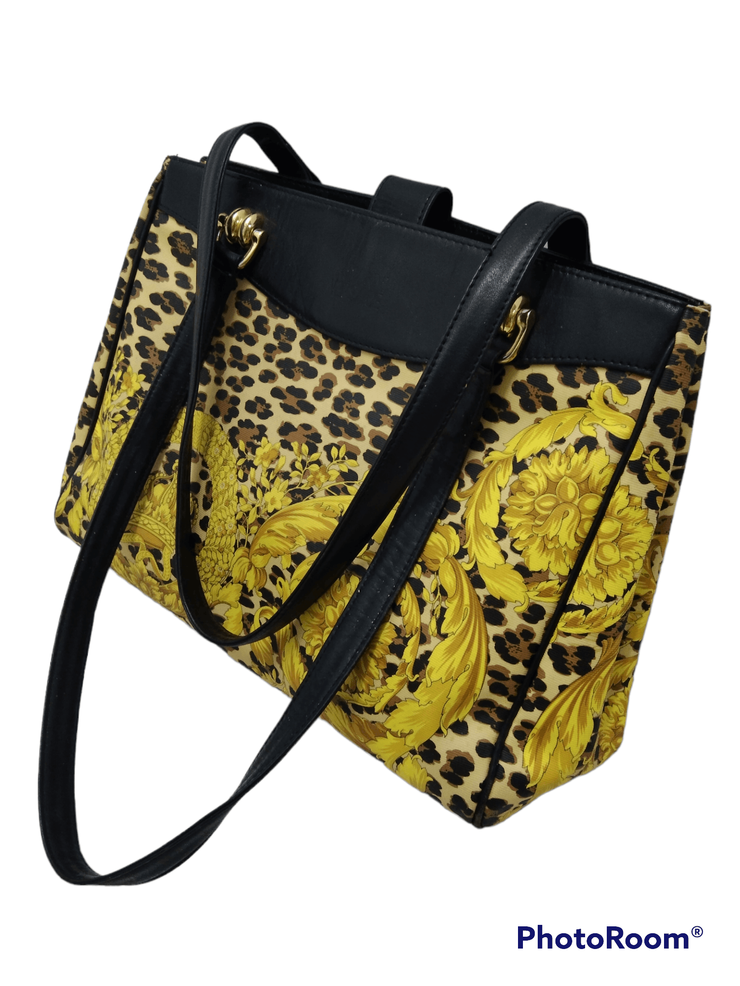 Versace GIANNI VERSACE BAROQUE LEOPARD SHOULDER Size ONE SIZE - 4 Thumbnail