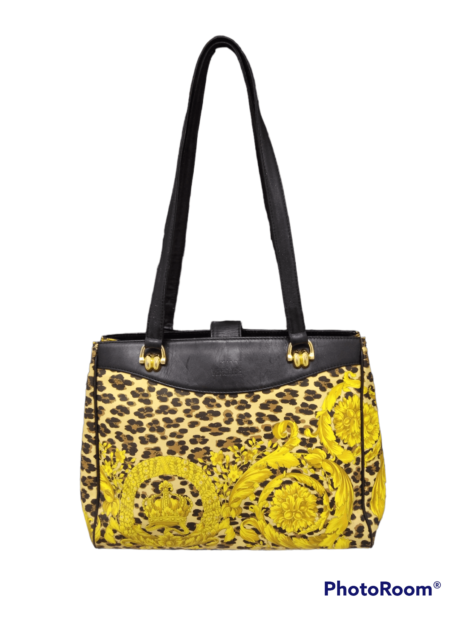 Versace GIANNI VERSACE BAROQUE LEOPARD SHOULDER Size ONE SIZE - 16 Thumbnail