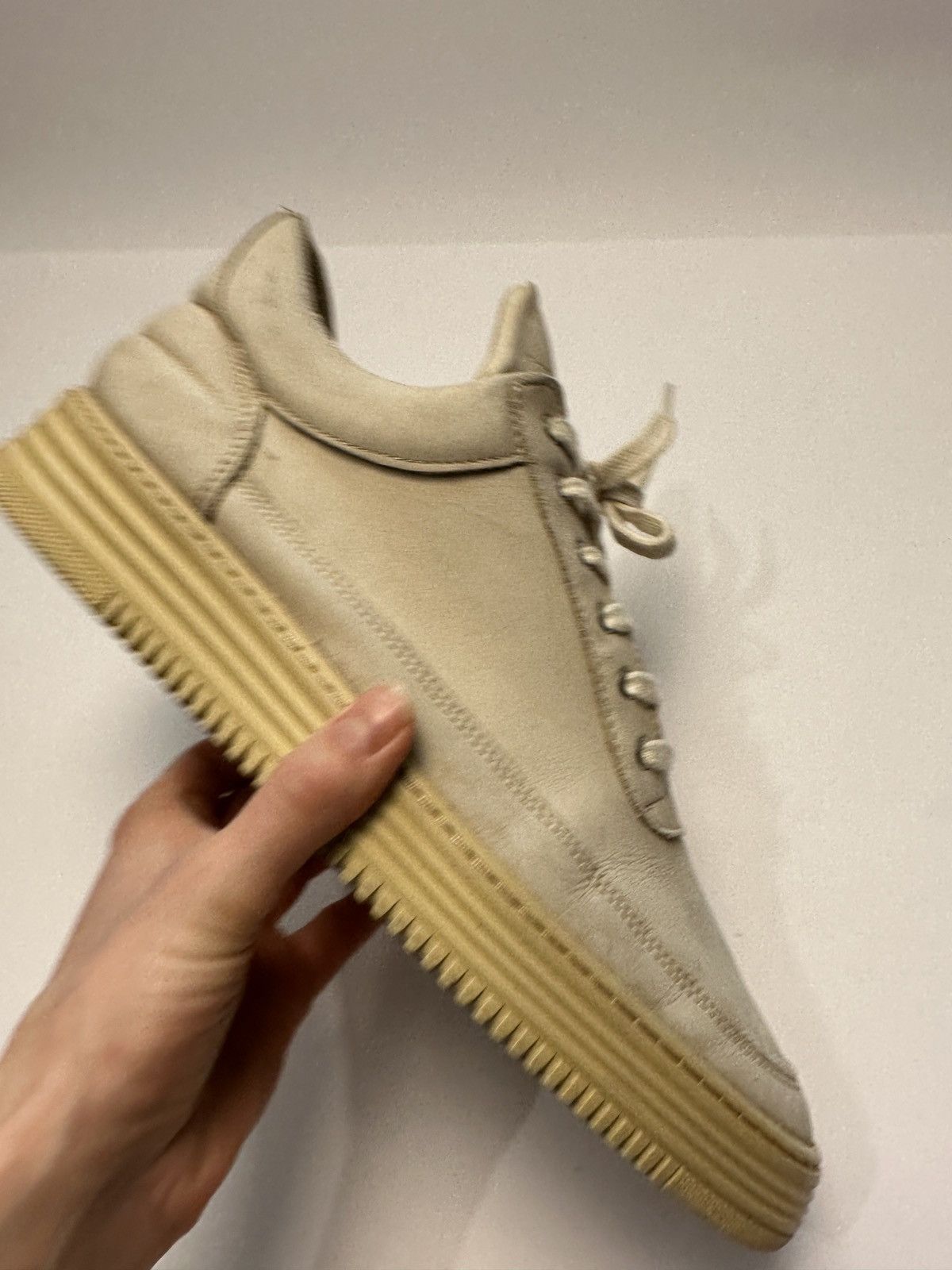 Filling Pieces Filling Pieces Low Top Monotone Stripe in Creme Size US 10 / EU 43 - 5 Thumbnail