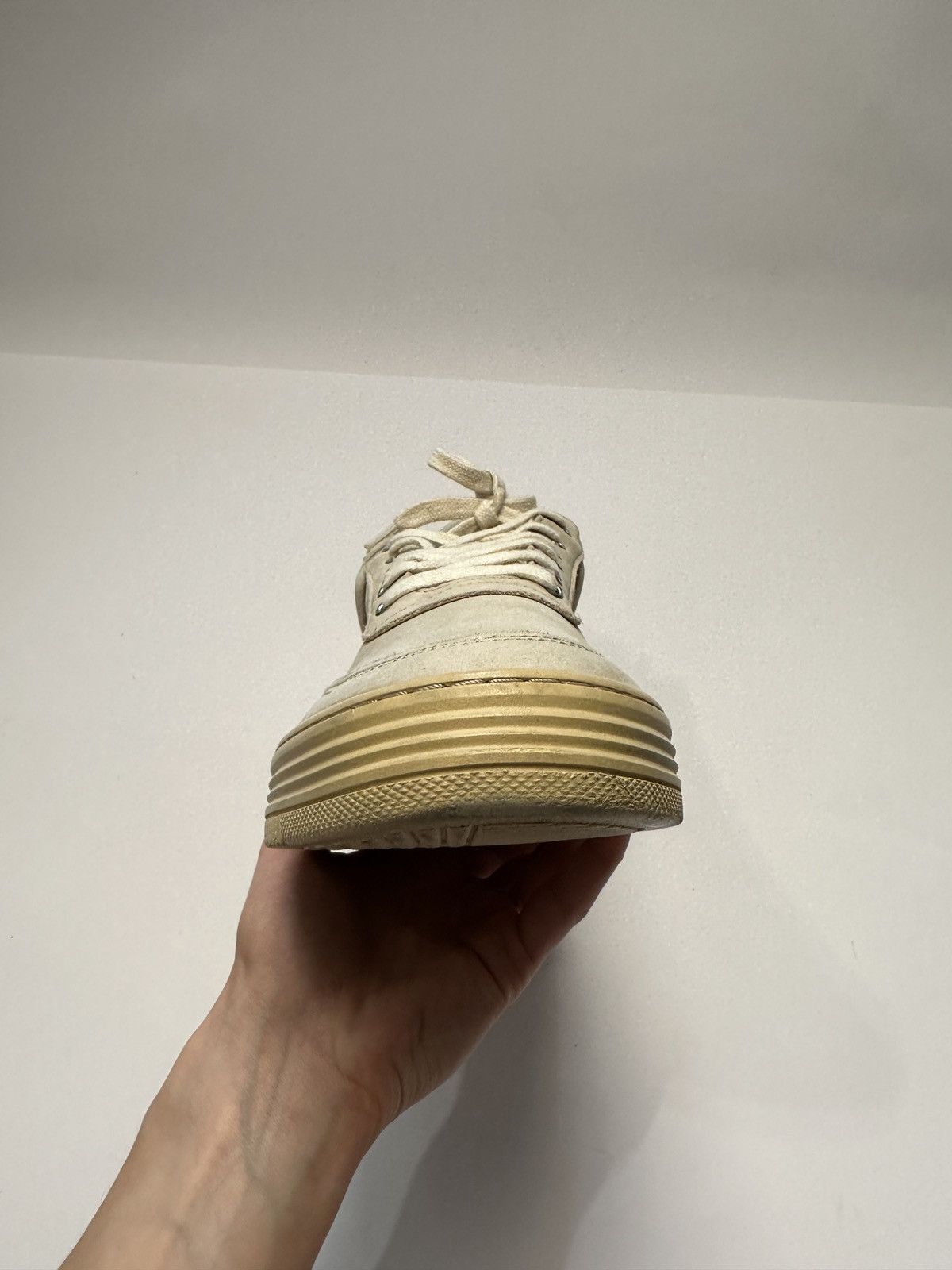 Filling Pieces Filling Pieces Low Top Monotone Stripe in Creme Size US 10 / EU 43 - 10 Thumbnail