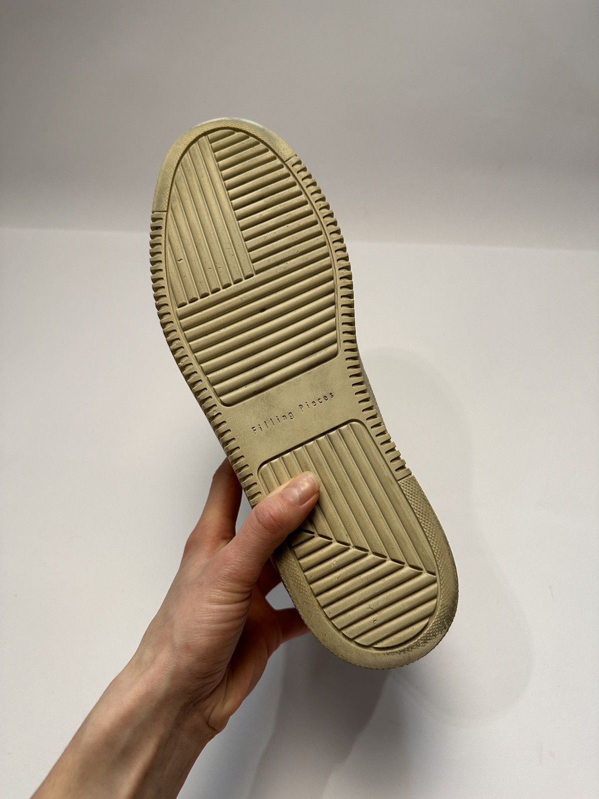 Filling Pieces Filling Pieces Low Top Monotone Stripe in Creme Size US 10 / EU 43 - 11 Thumbnail