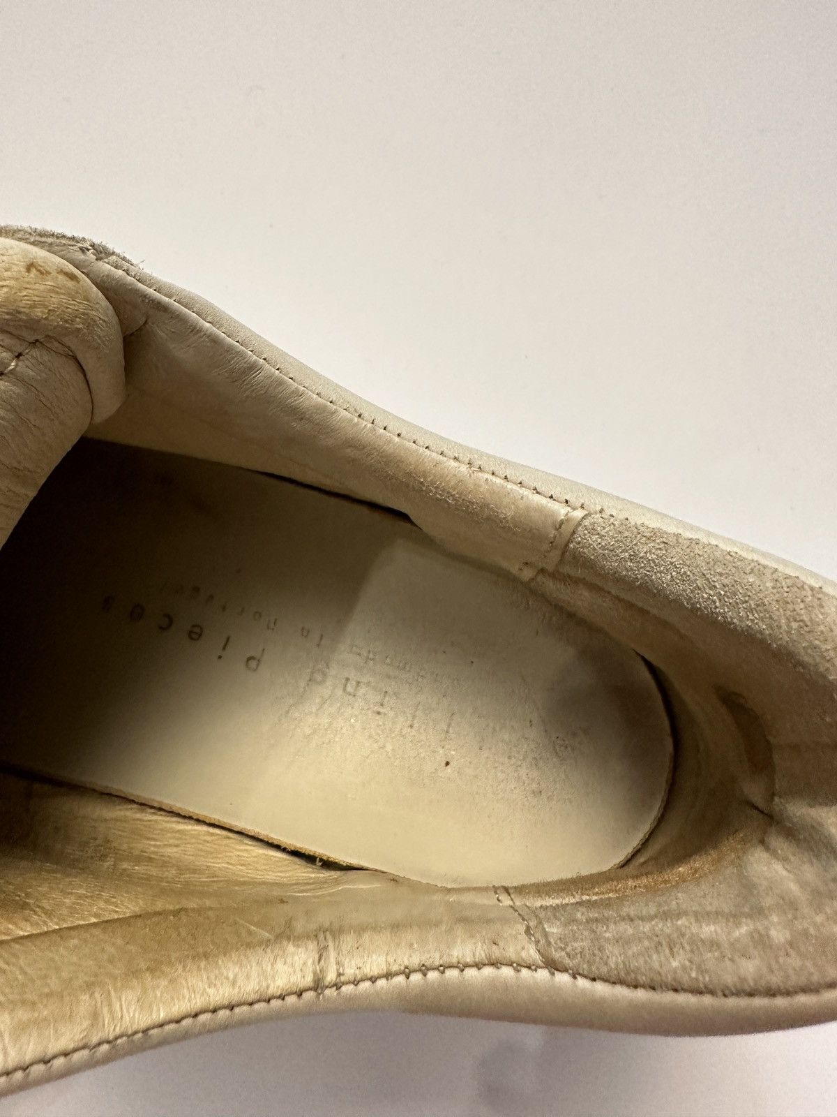 Filling Pieces Filling Pieces Low Top Monotone Stripe in Creme Size US 10 / EU 43 - 13 Thumbnail