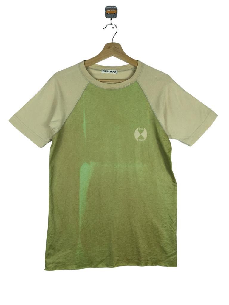 image of Final Home Logo Short Sleeve Tee Shirt in Green, Men's (Size Medium)