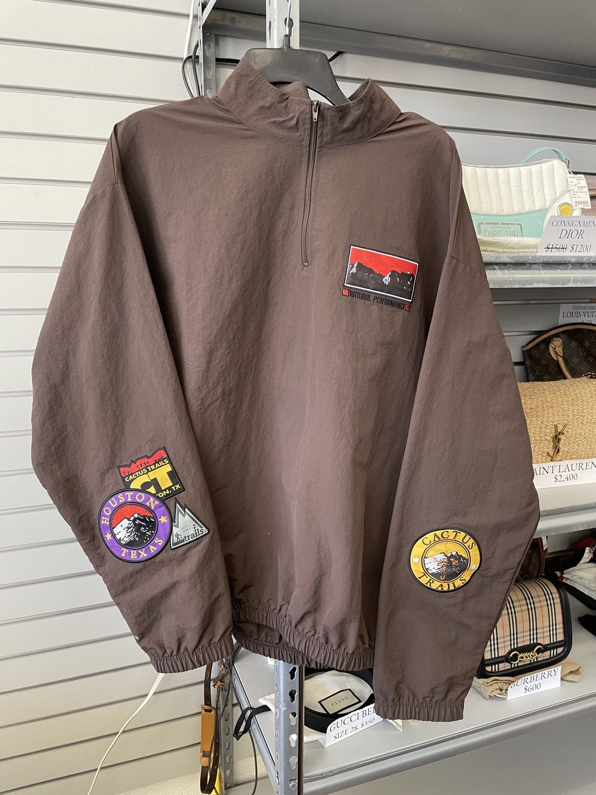 Travis Scott CACTUS JACK TRAILS HALF-ZIP WINDBREAKER JACKET Travis Scott CACTUS JACK TRAILS HALF-ZIP WINDBREAKER JACKET