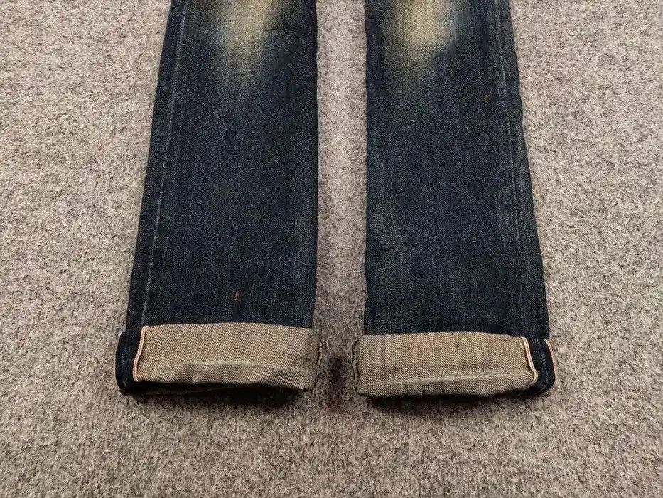 Japanese Brand Vintage R.D.D.Designer Japan Distressed Faded Selvage Jeans Size US 32 / EU 48 - 4 Thumbnail