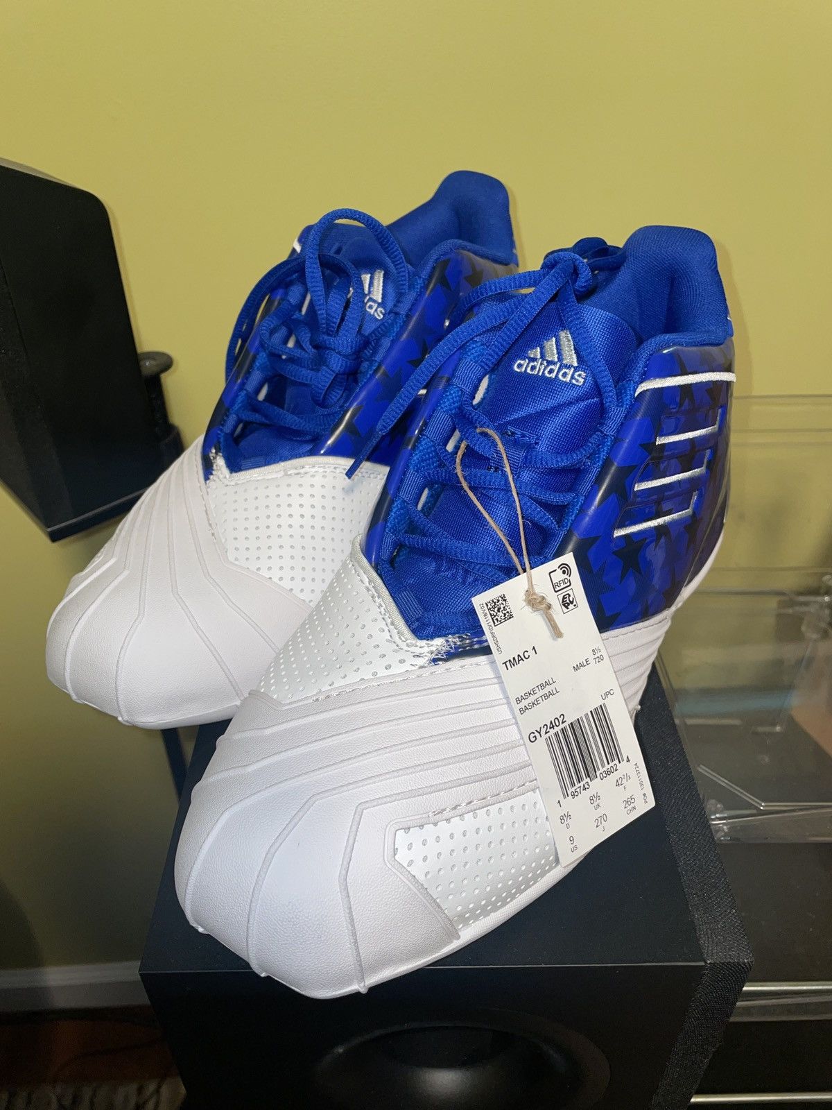 Adidas T Mac 1 Royal Blue Size US 9 / EU 42 - 1 Thumbnail