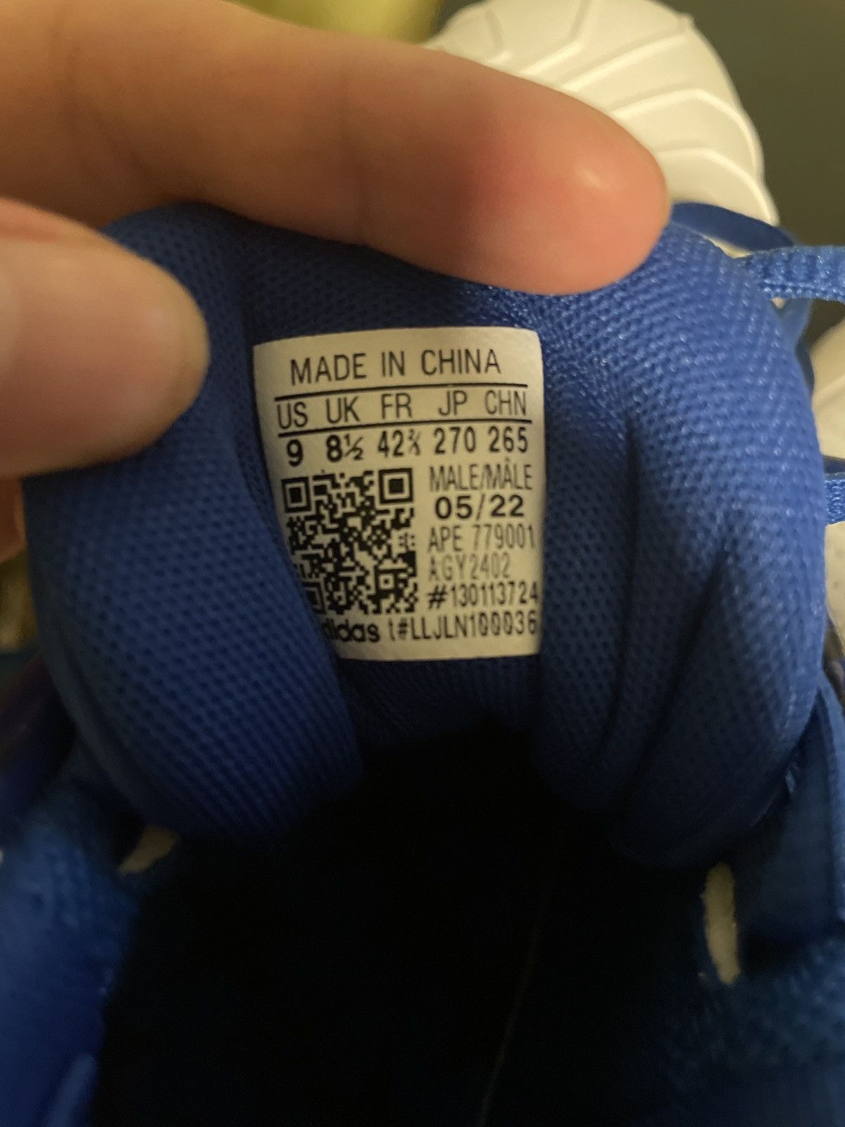 Adidas T Mac 1 Royal Blue Size US 9 / EU 42 - 7 Thumbnail