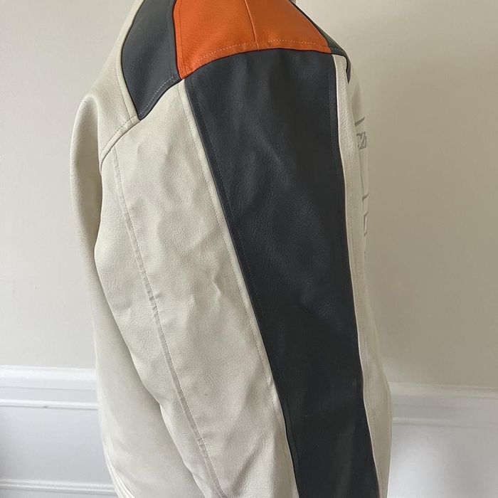Vintage Vintage First Down Leather Jacket Grailed